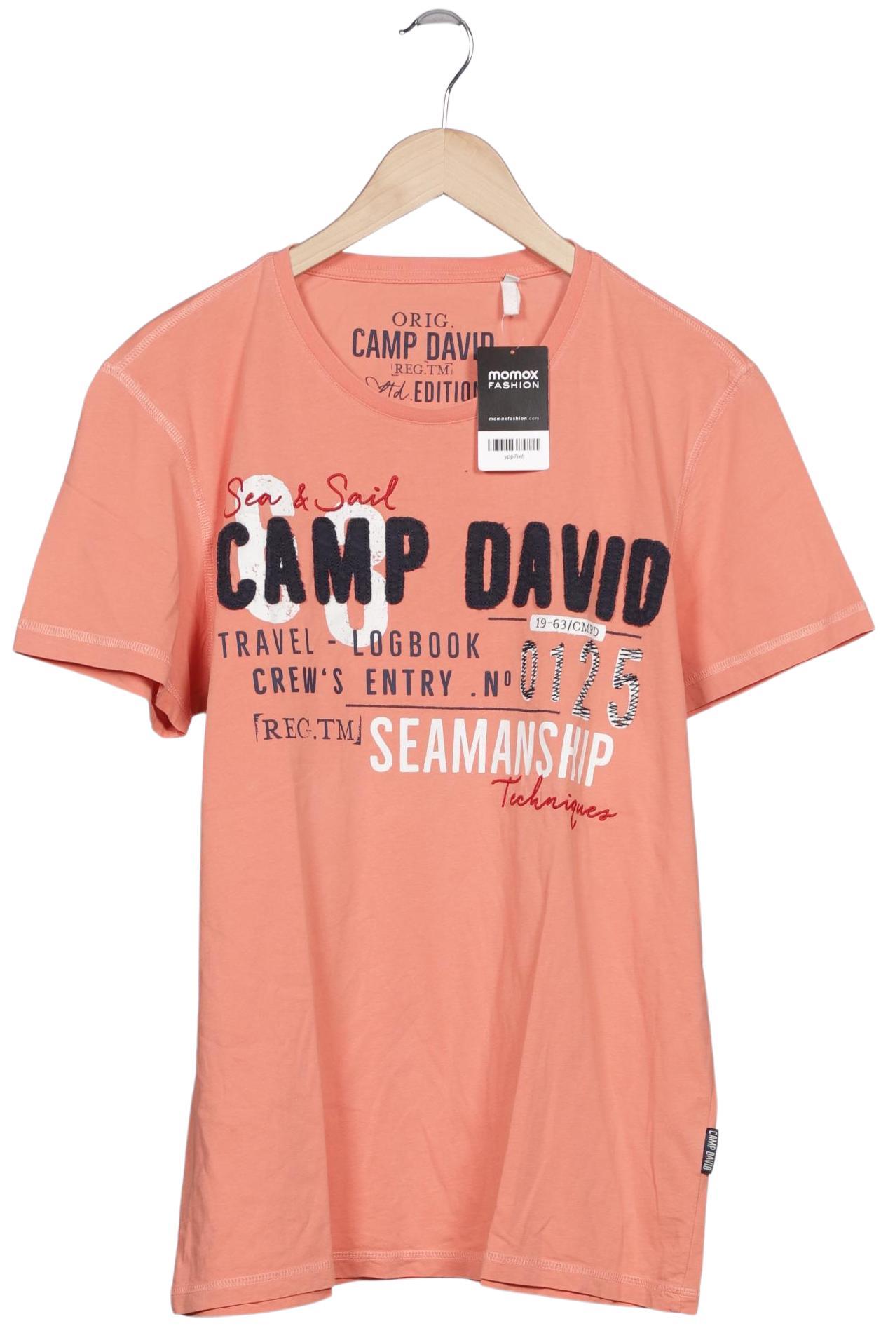 

Camp David Herren T-Shirt, orange, Gr. 52
