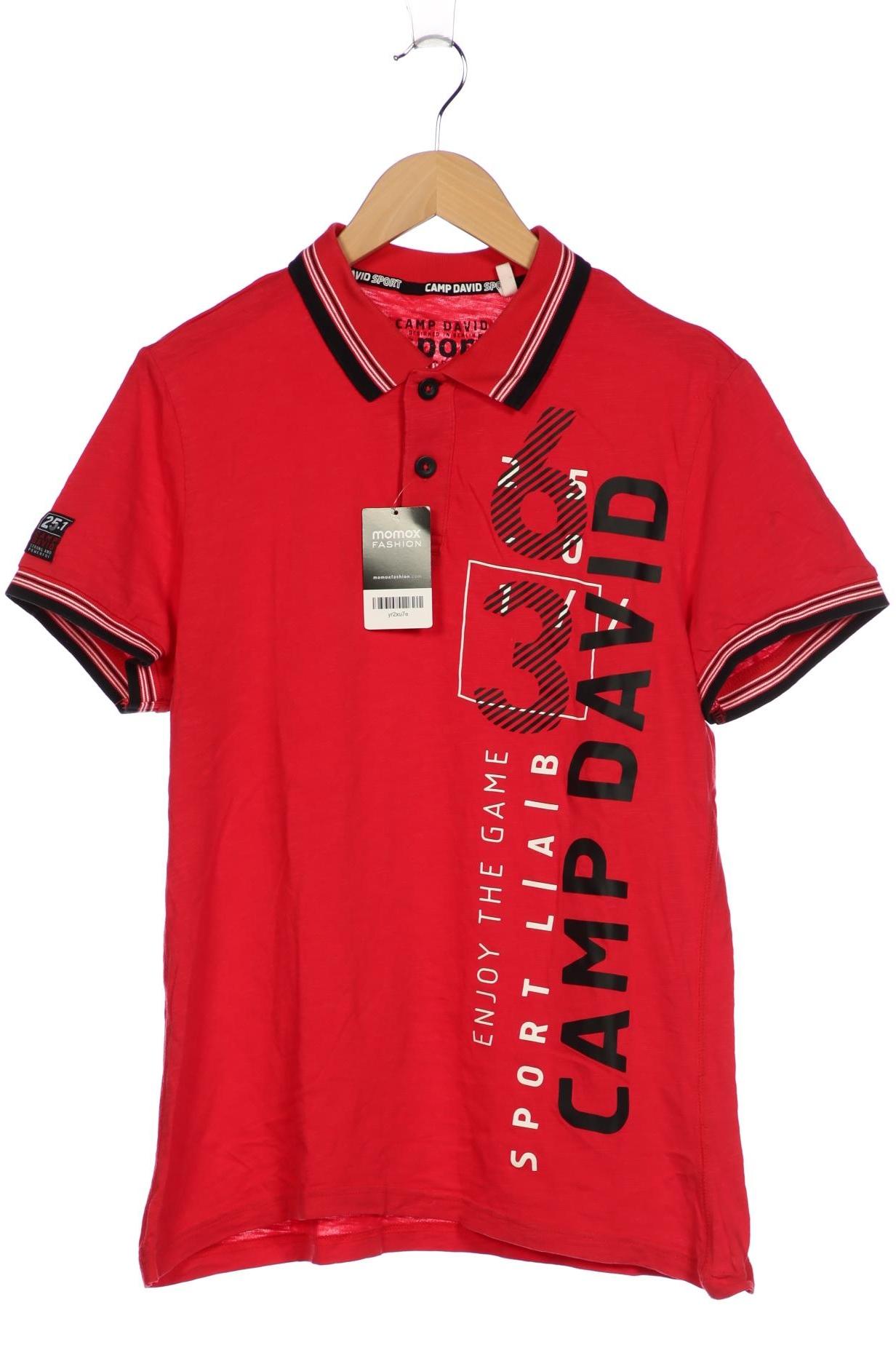 

Camp David Herren Poloshirt, rot, Gr. 48