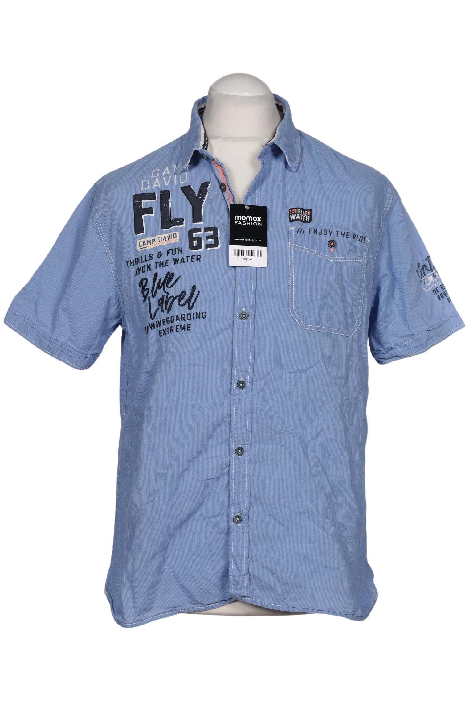 

Camp David Herren Hemd, blau, Gr. 52