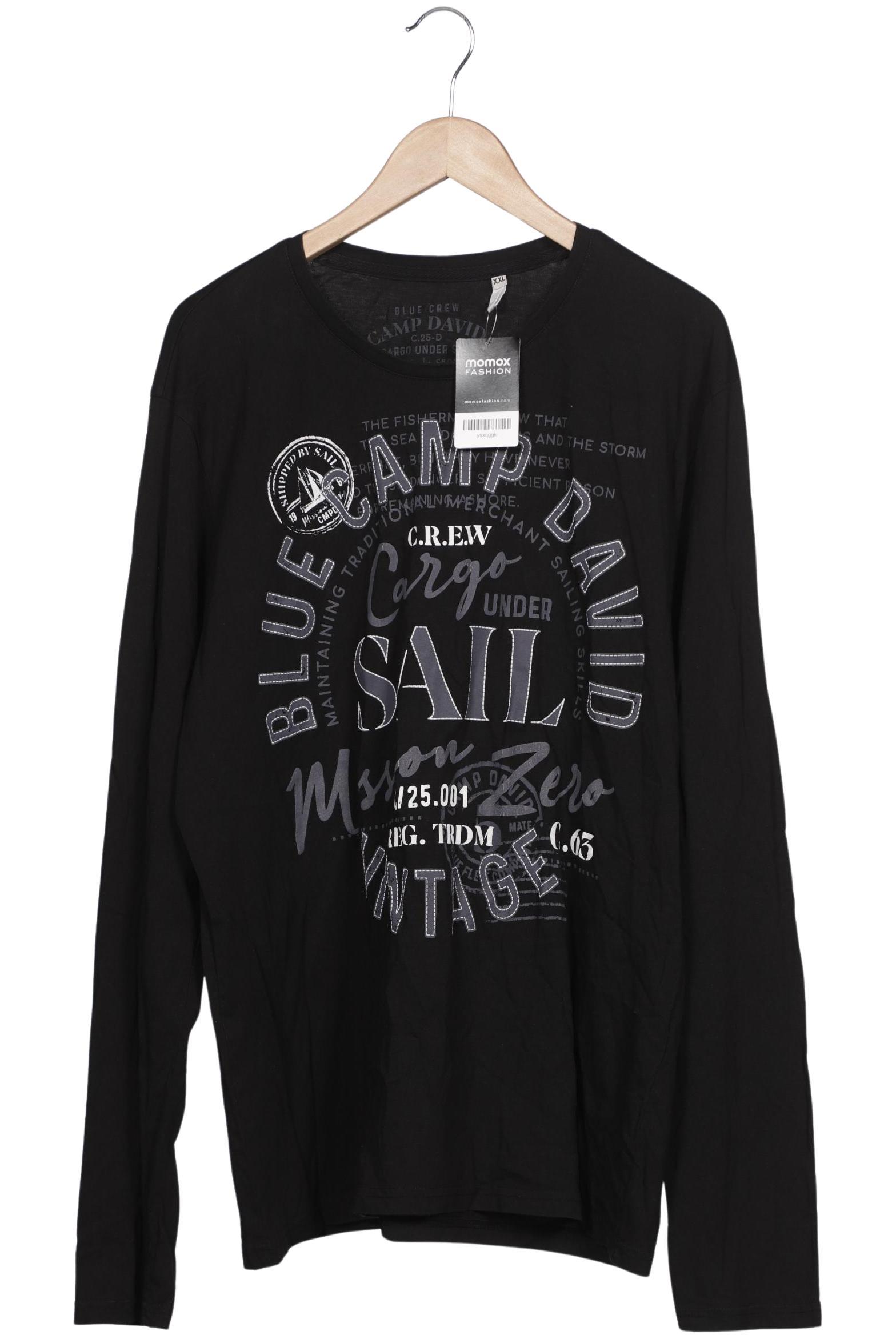 

Camp David Herren Langarmshirt, schwarz, Gr. 56