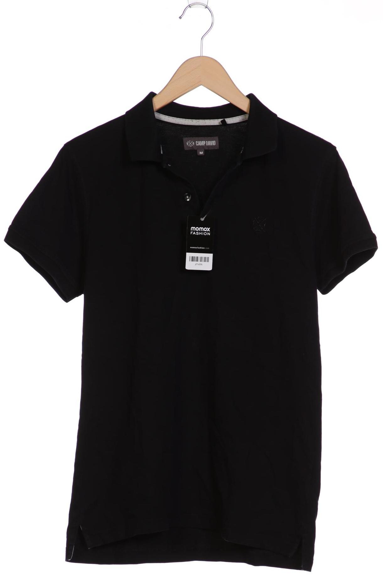 

Camp David Herren Poloshirt, schwarz