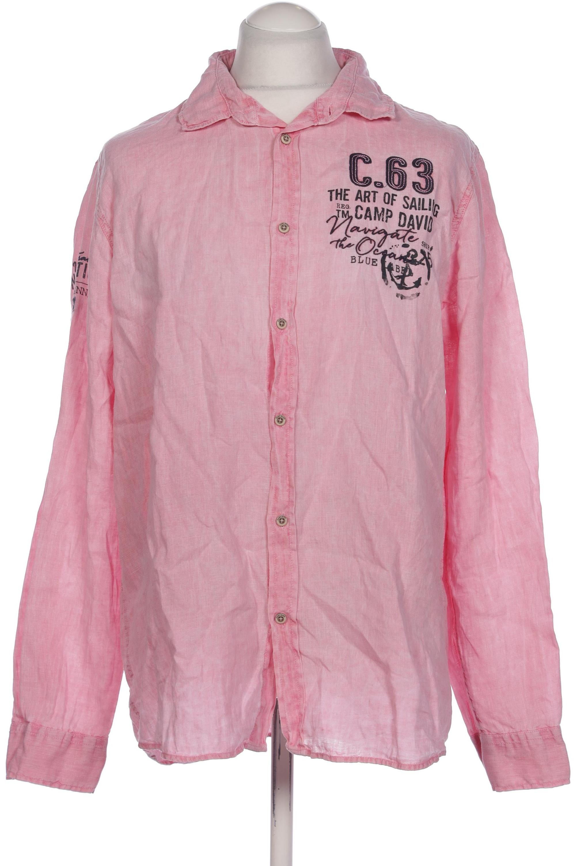 

Camp David Herren Hemd, pink, Gr. 54