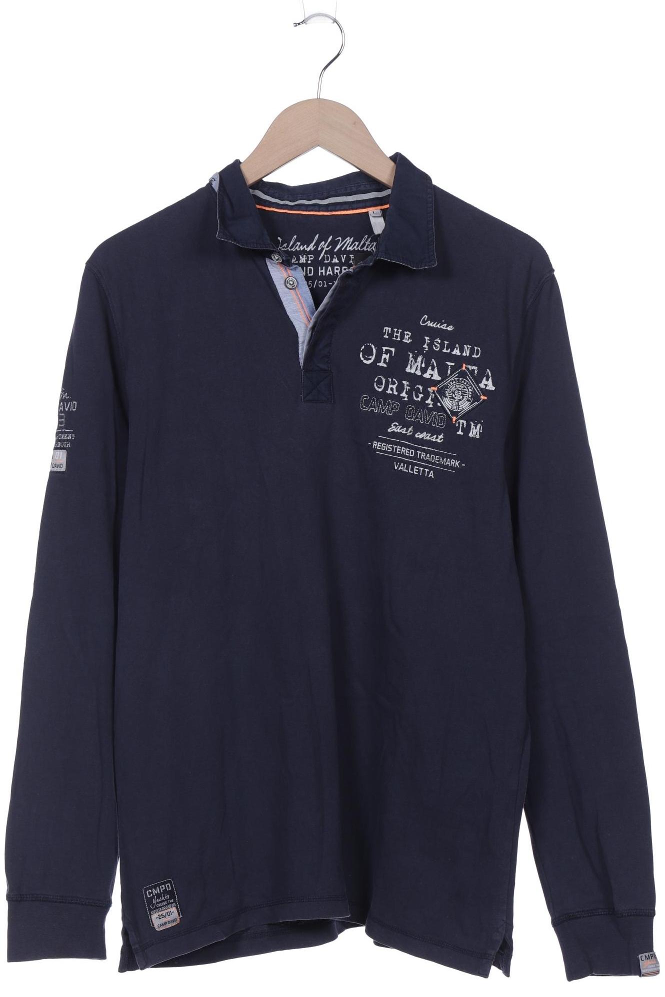 

Camp David Herren Poloshirt, marineblau, Gr. 52