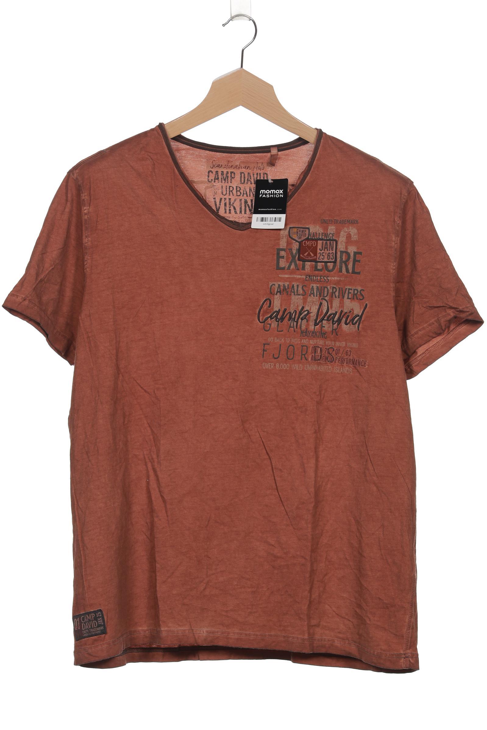 

Camp David Herren T-Shirt, orange, Gr. 58