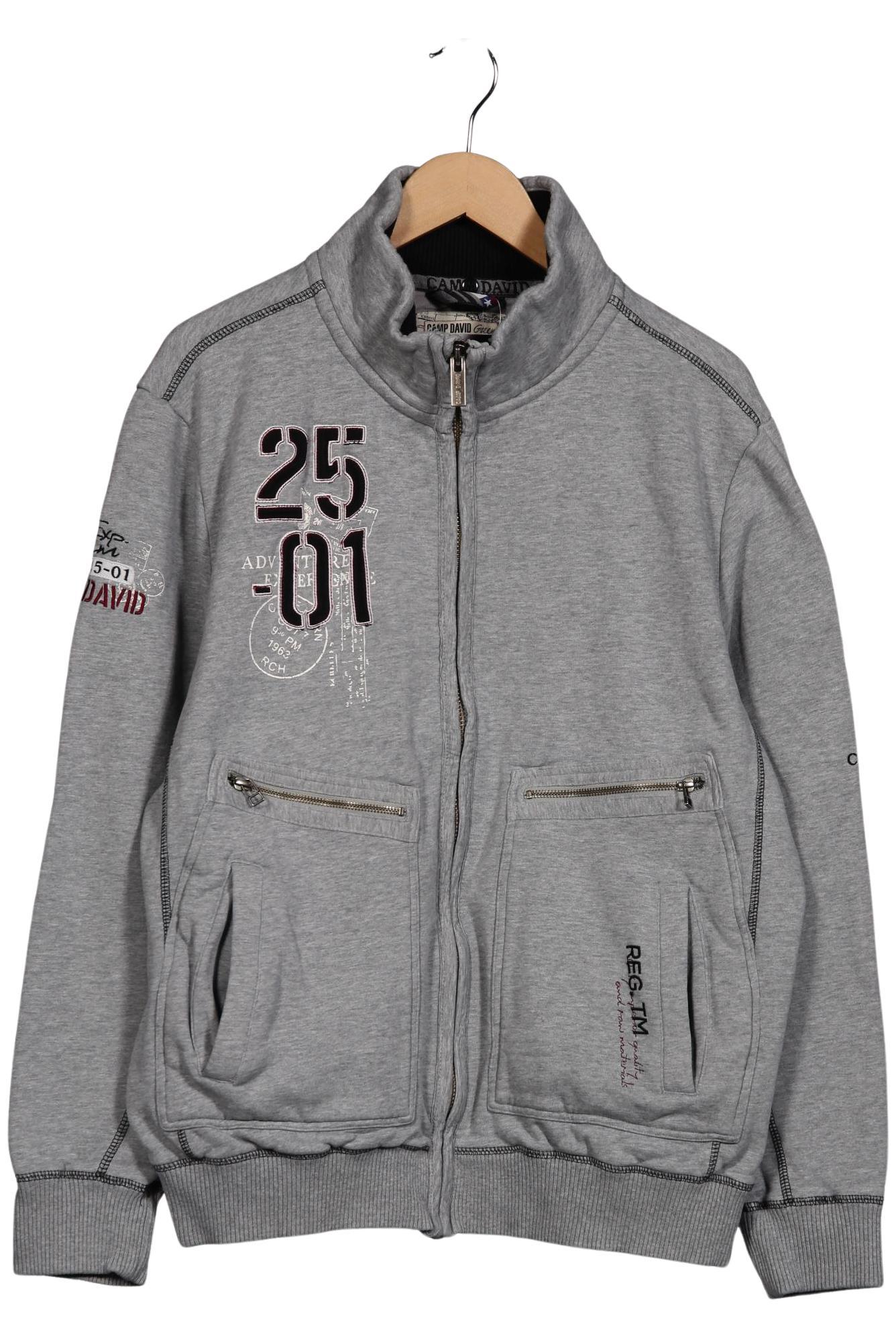 

Camp David Herren Sweatshirt, grau, Gr. 54