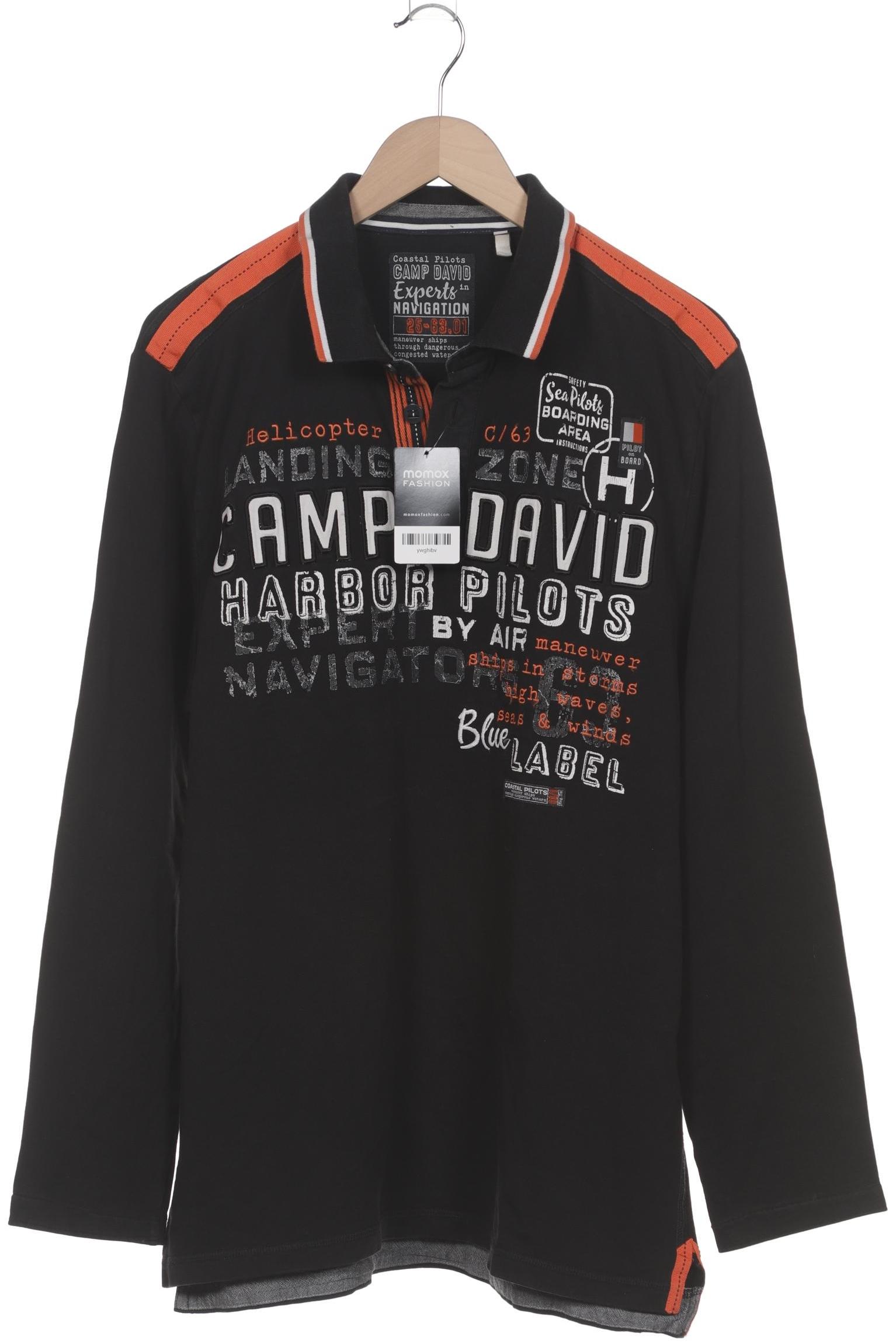 

Camp David Herren Poloshirt, schwarz, Gr. 56