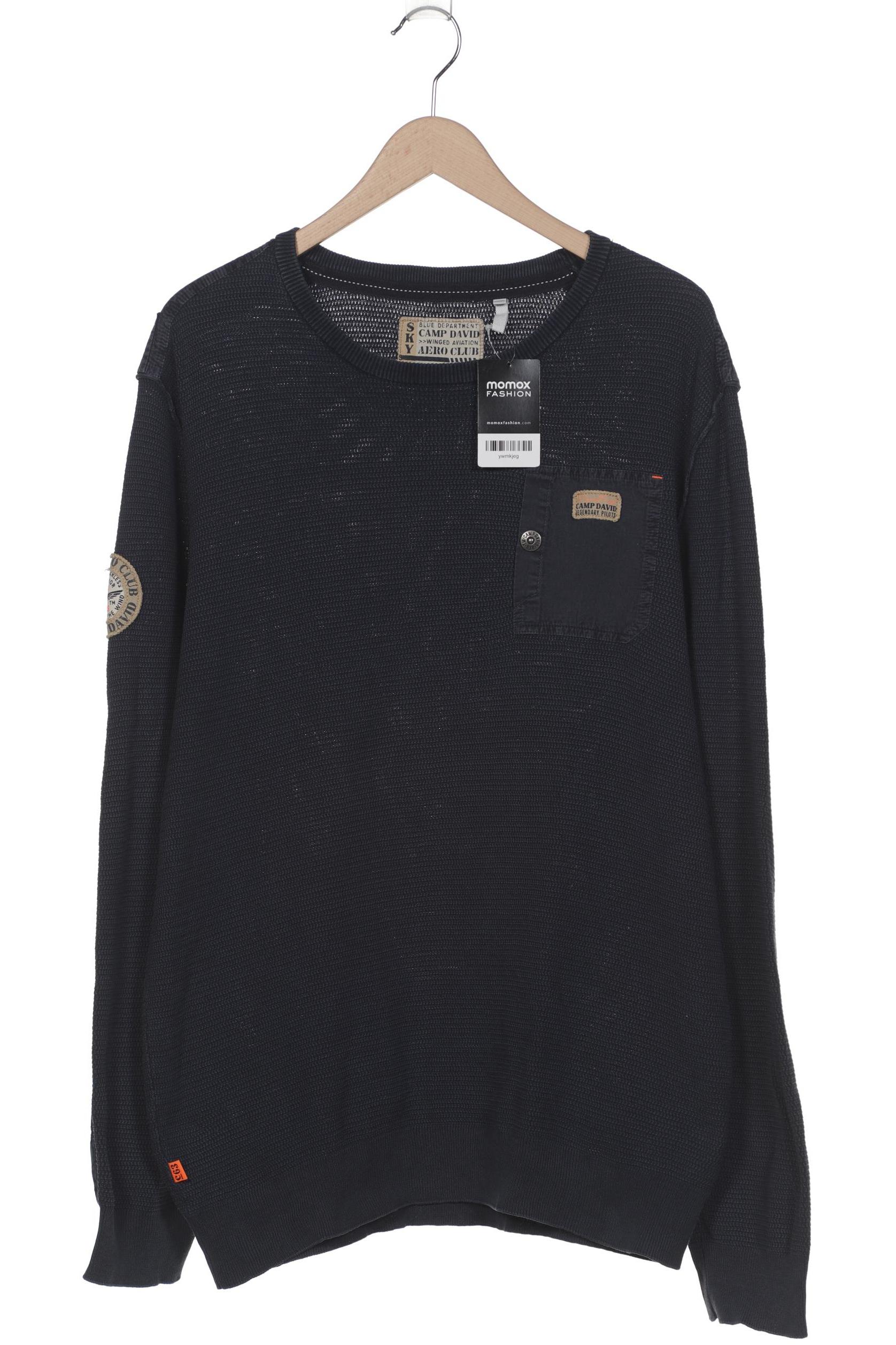 

Camp David Herren Pullover, marineblau, Gr. 58
