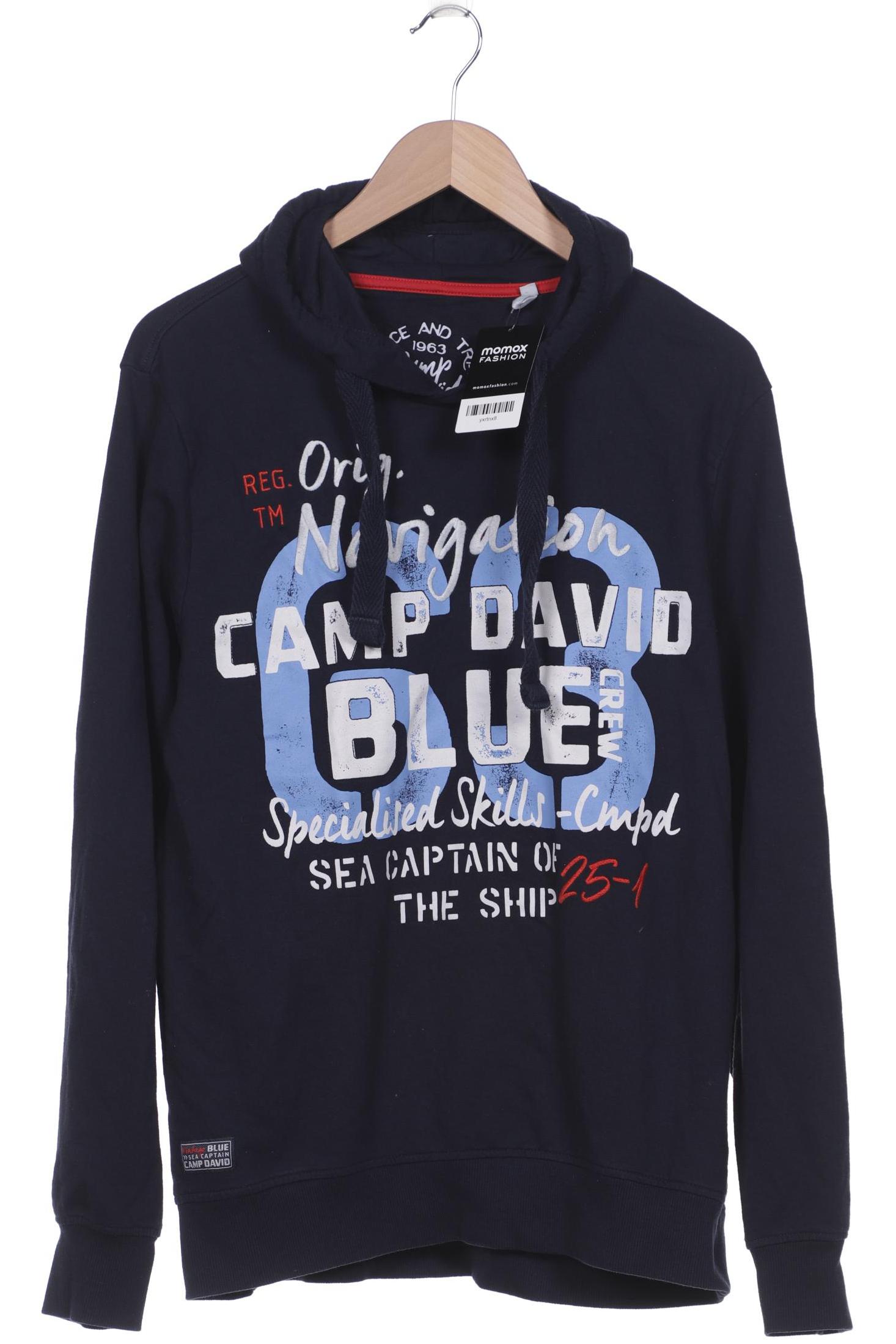 

Camp David Herren Kapuzenpullover, marineblau