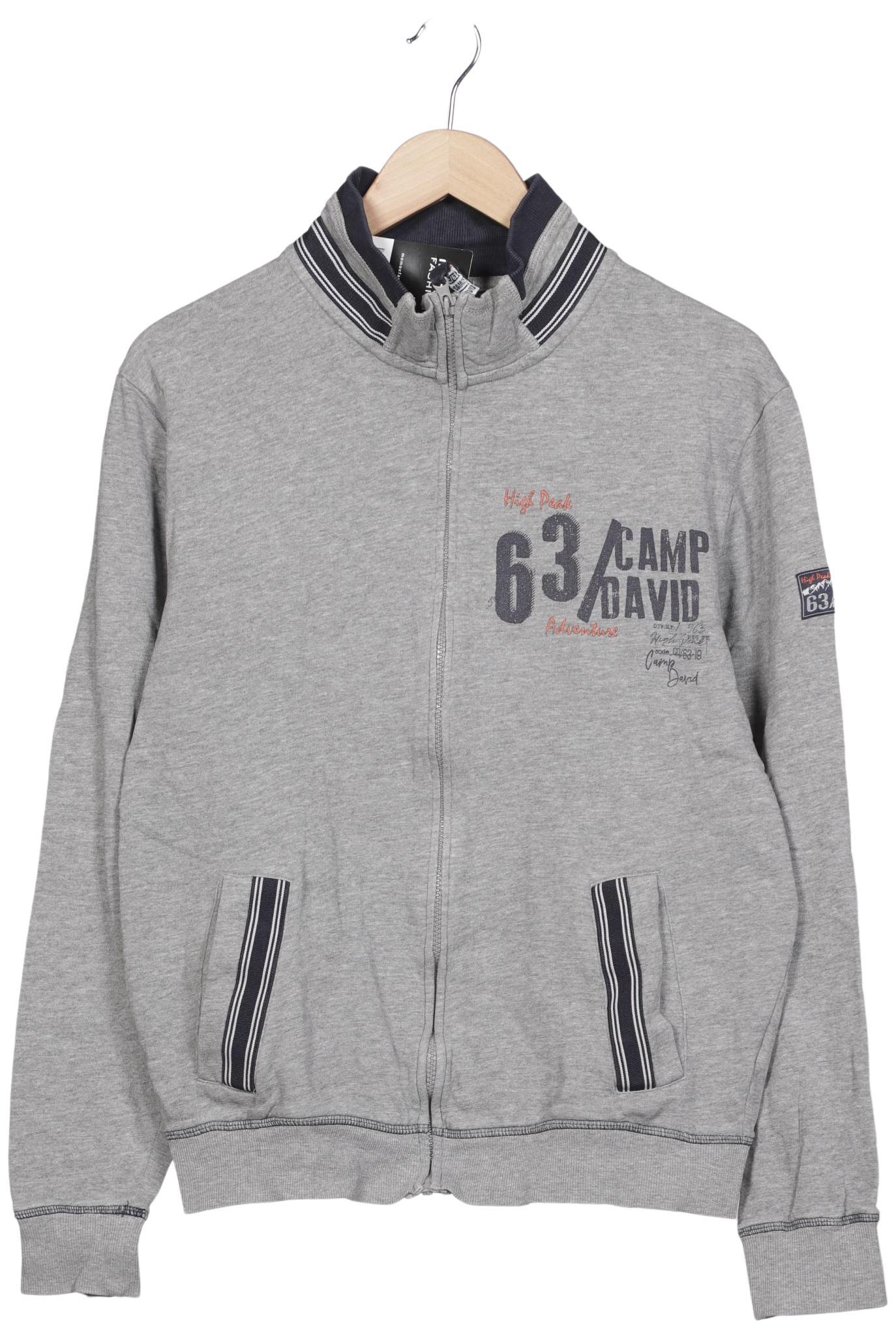 

Camp David Herren Sweatshirt, grau, Gr. 52