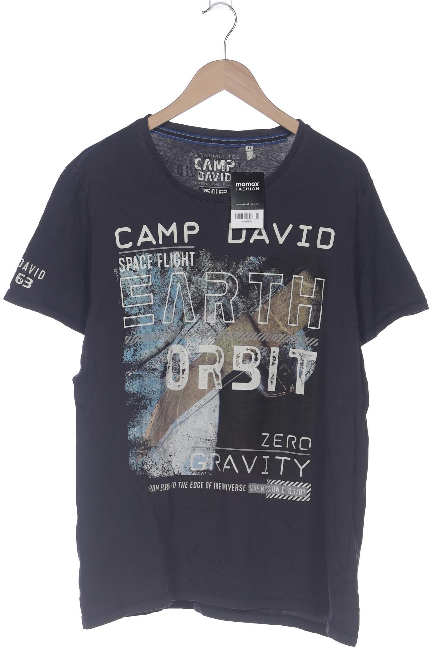

Camp David Herren T-Shirt, marineblau, Gr. 54