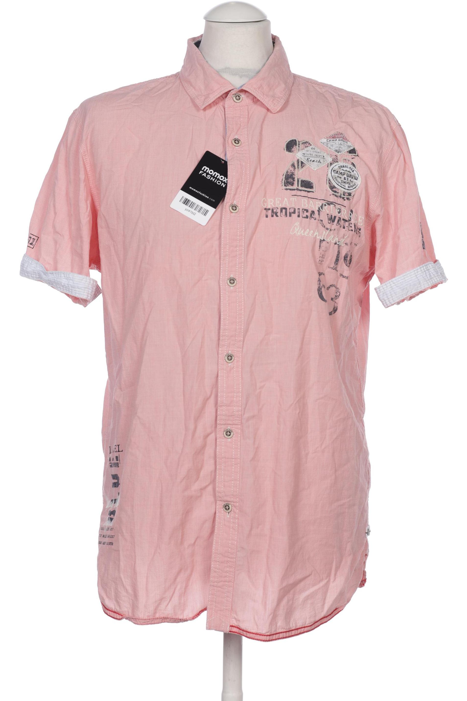 

Camp David Herren Hemd, pink