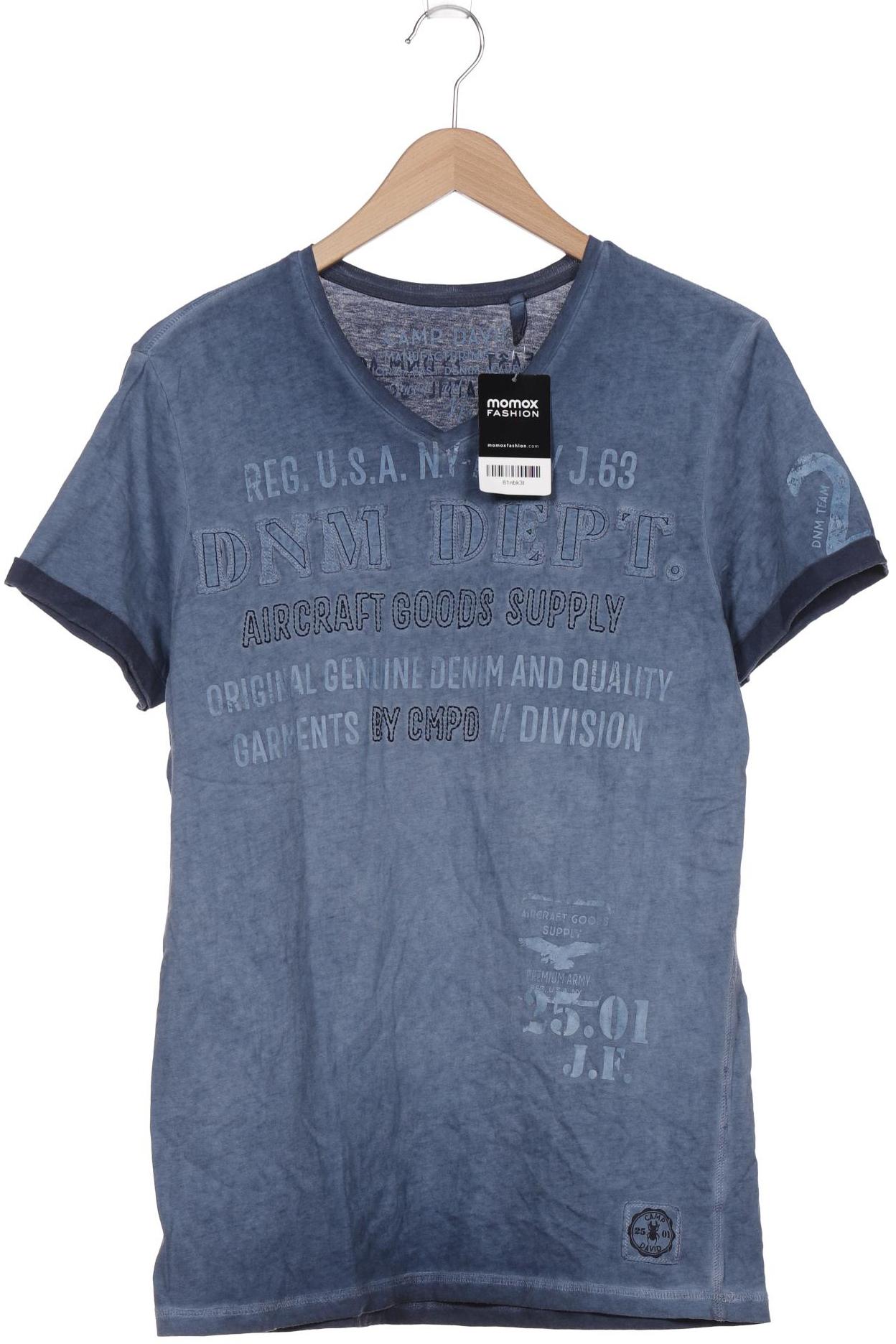 

Camp David Herren T-Shirt, marineblau, Gr. 48