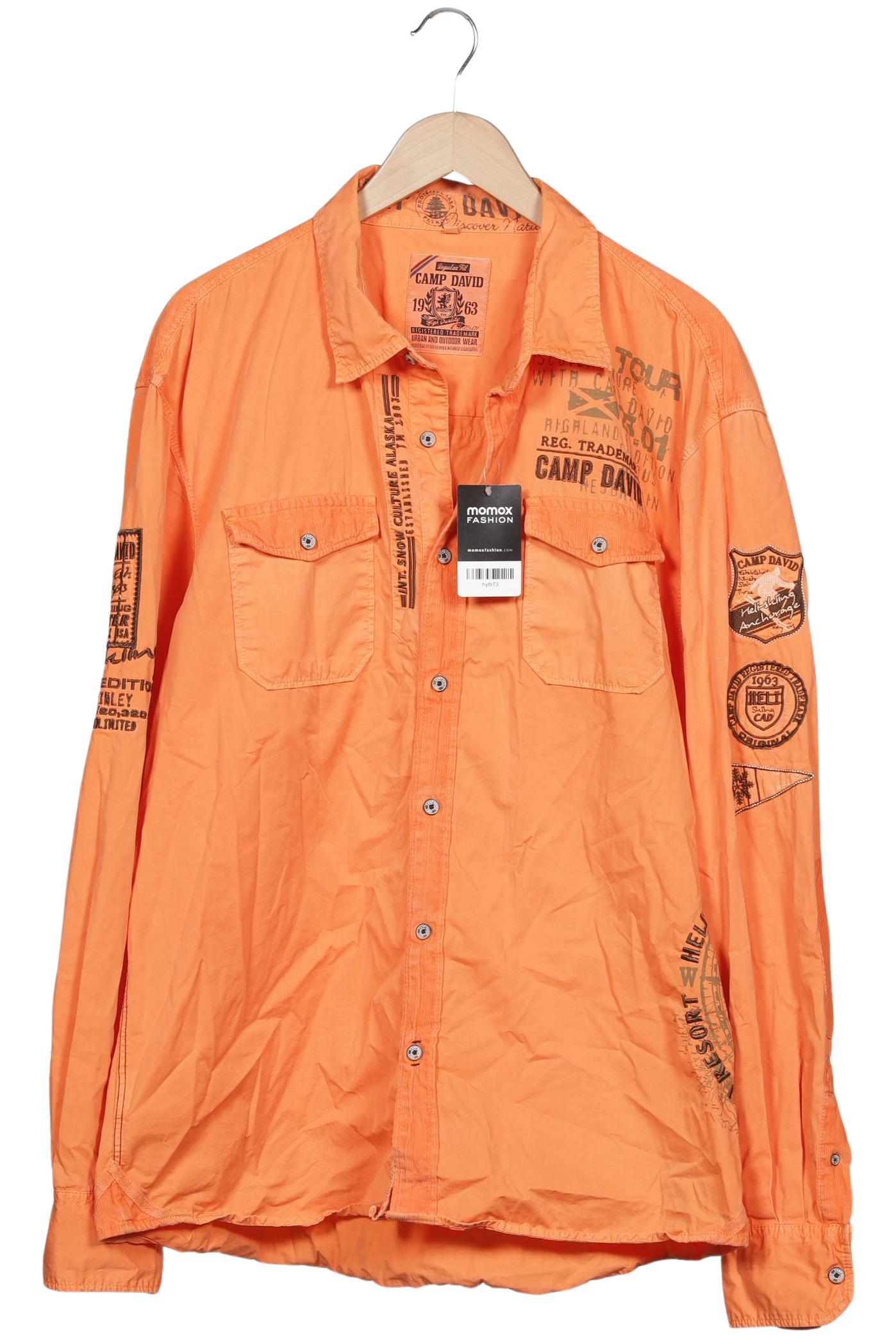 

Camp David Herren Hemd, orange, Gr. 58
