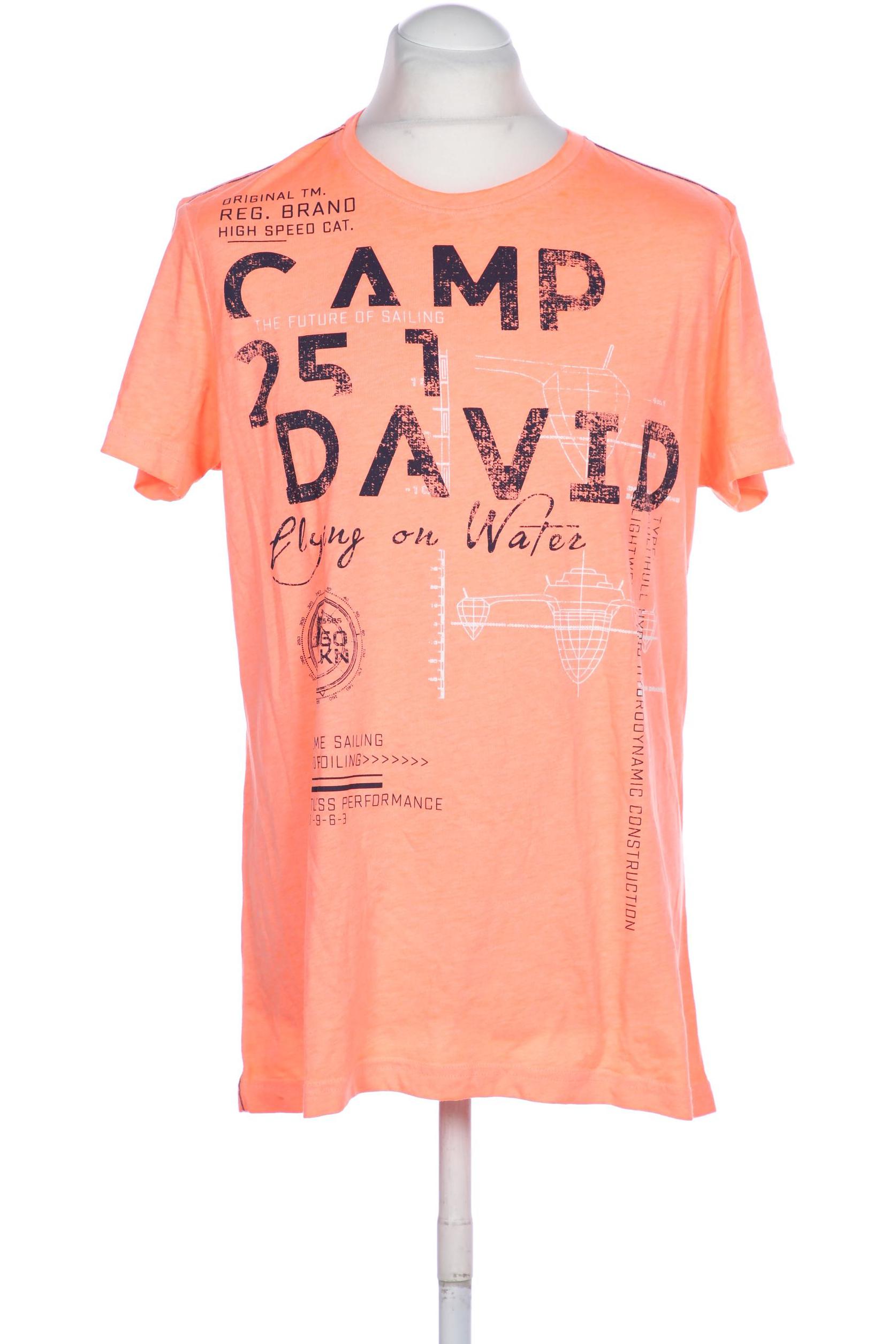 

Camp David Herren T-Shirt, neon, Gr. 52