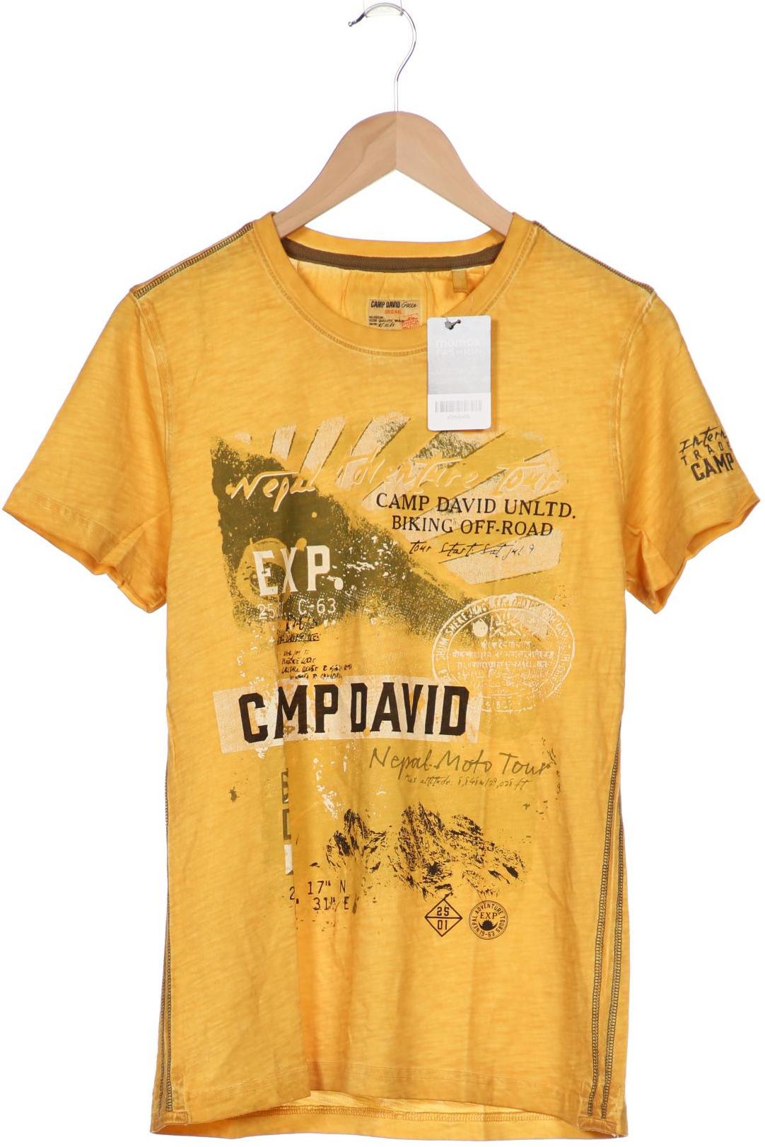 

Camp David Herren T-Shirt, gelb