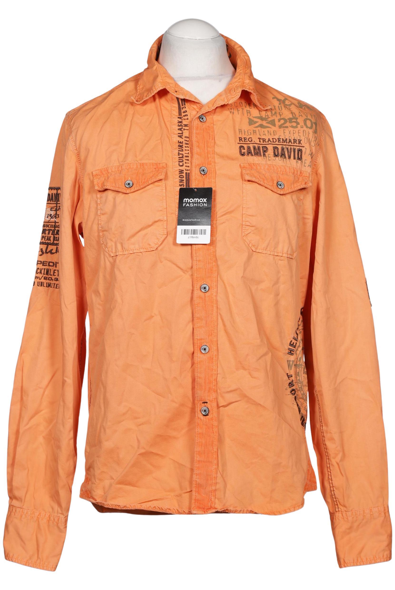 

Camp David Herren Hemd, orange, Gr. 48
