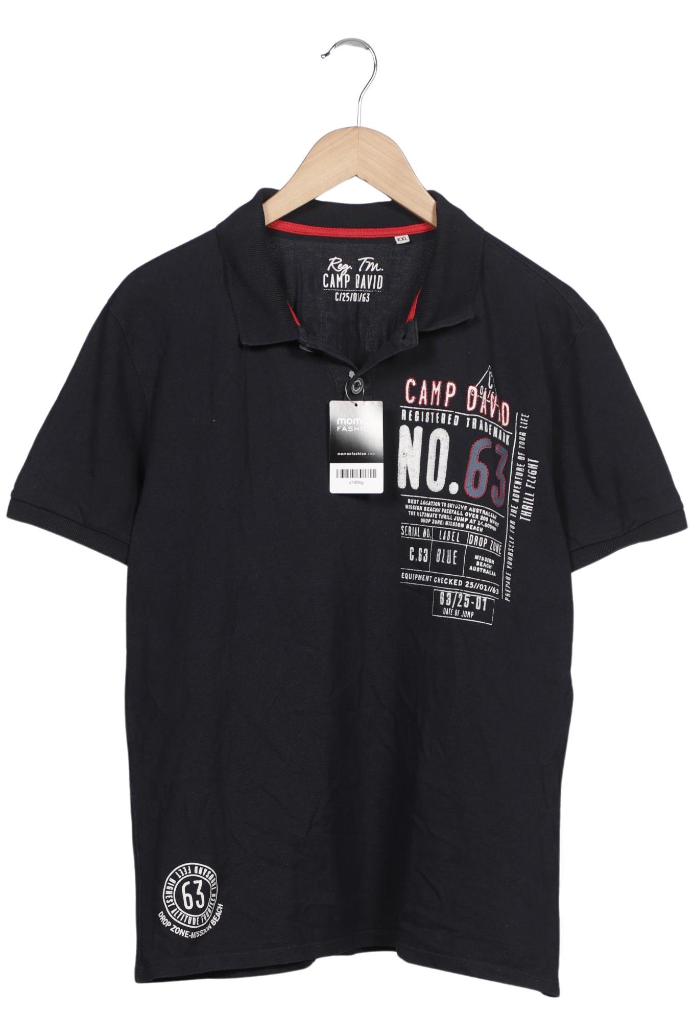 

Camp David Herren Poloshirt, marineblau, Gr. 54