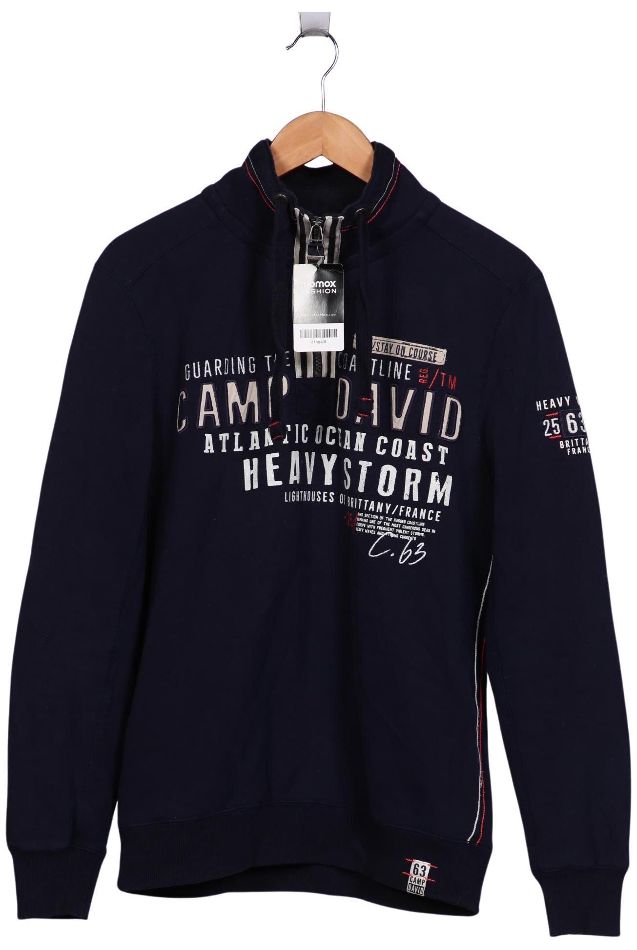

Camp David Herren Sweatshirt, marineblau, Gr. 48
