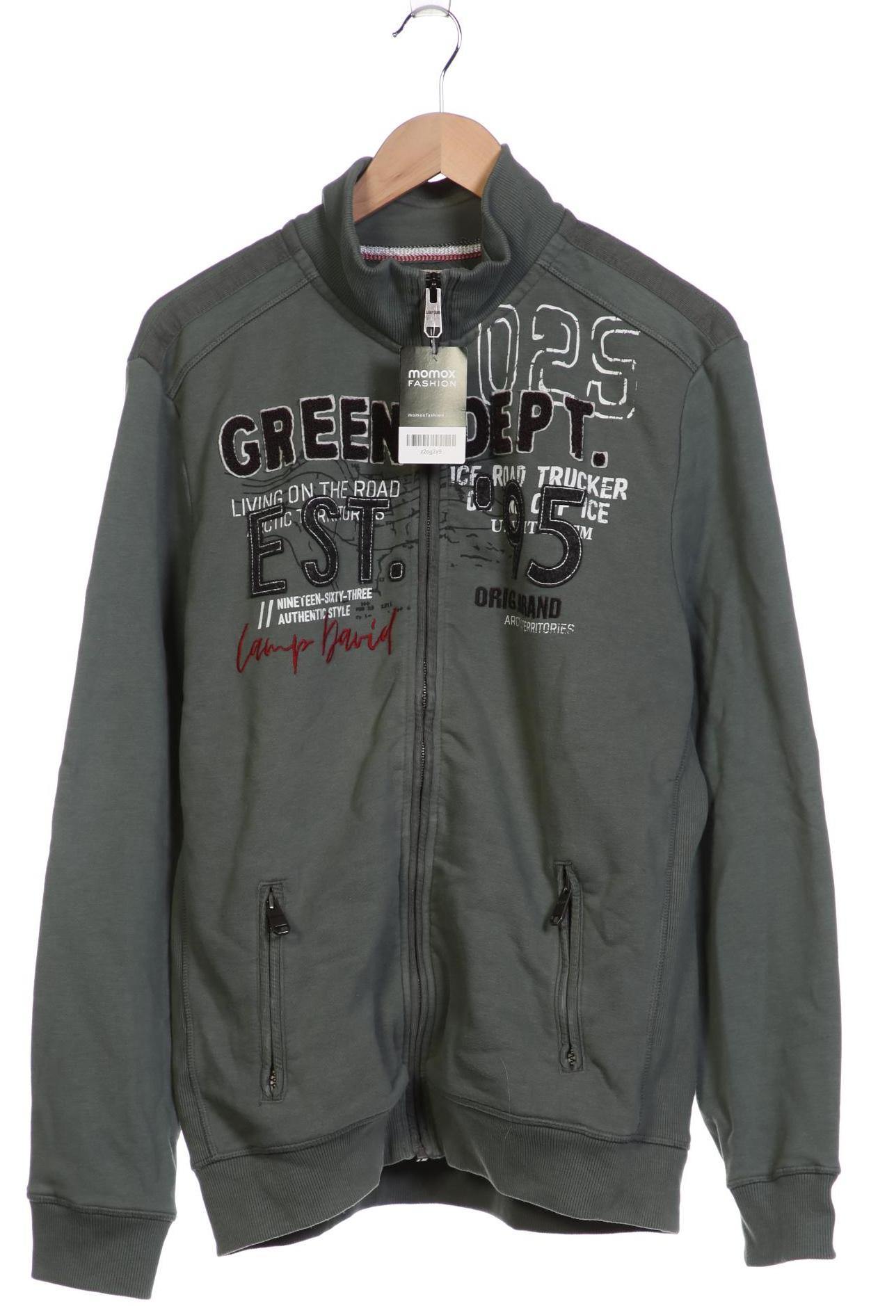 

Camp David Herren Sweatshirt, türkis, Gr. 54
