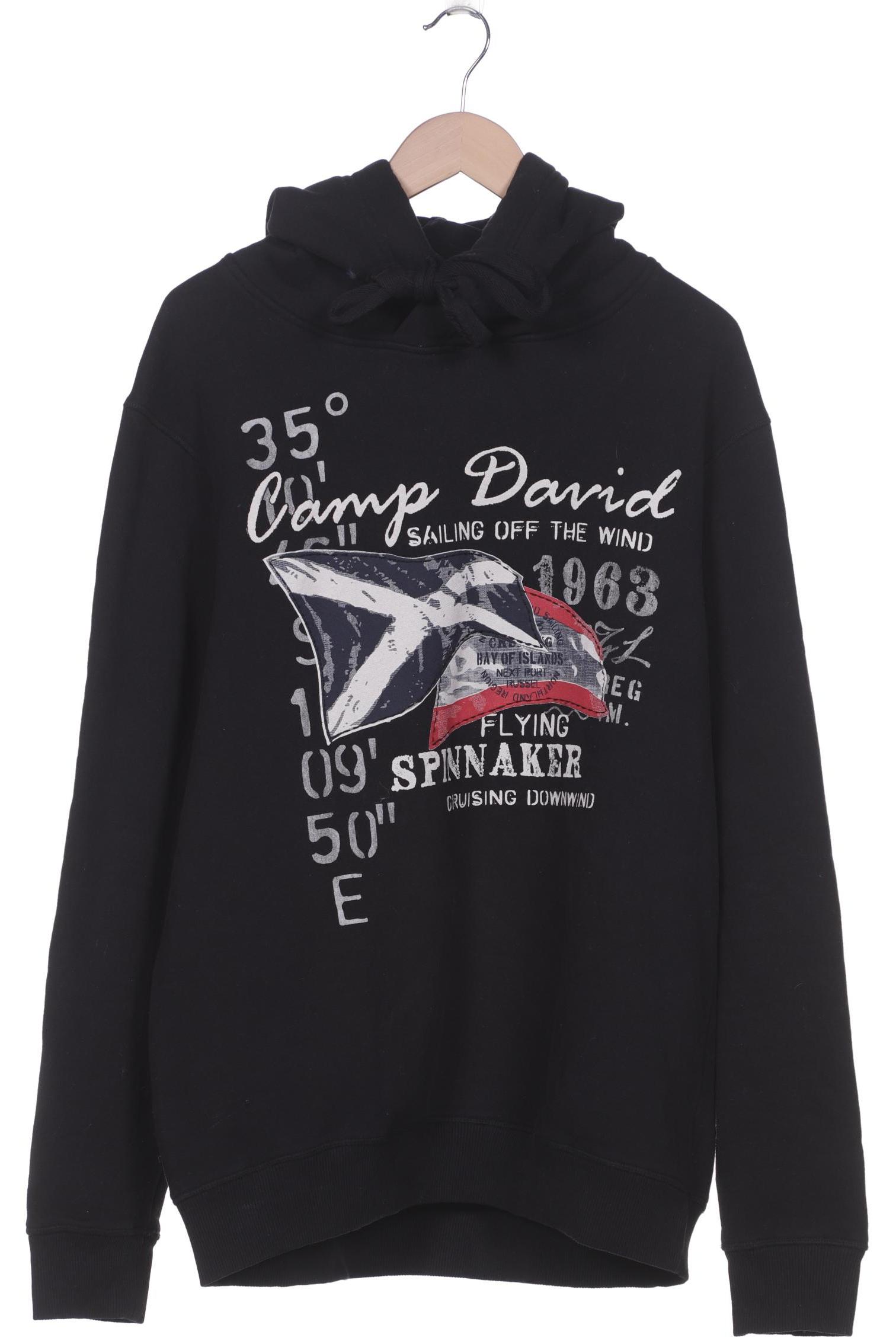 

Camp David Herren Kapuzenpullover, schwarz, Gr. 56