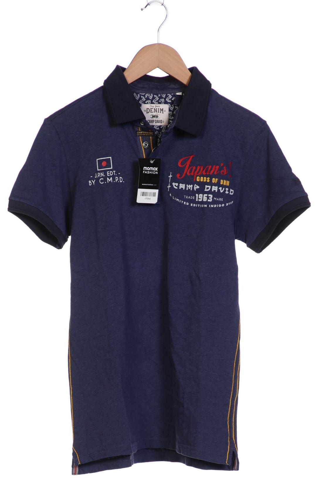 

Camp David Herren Poloshirt, marineblau