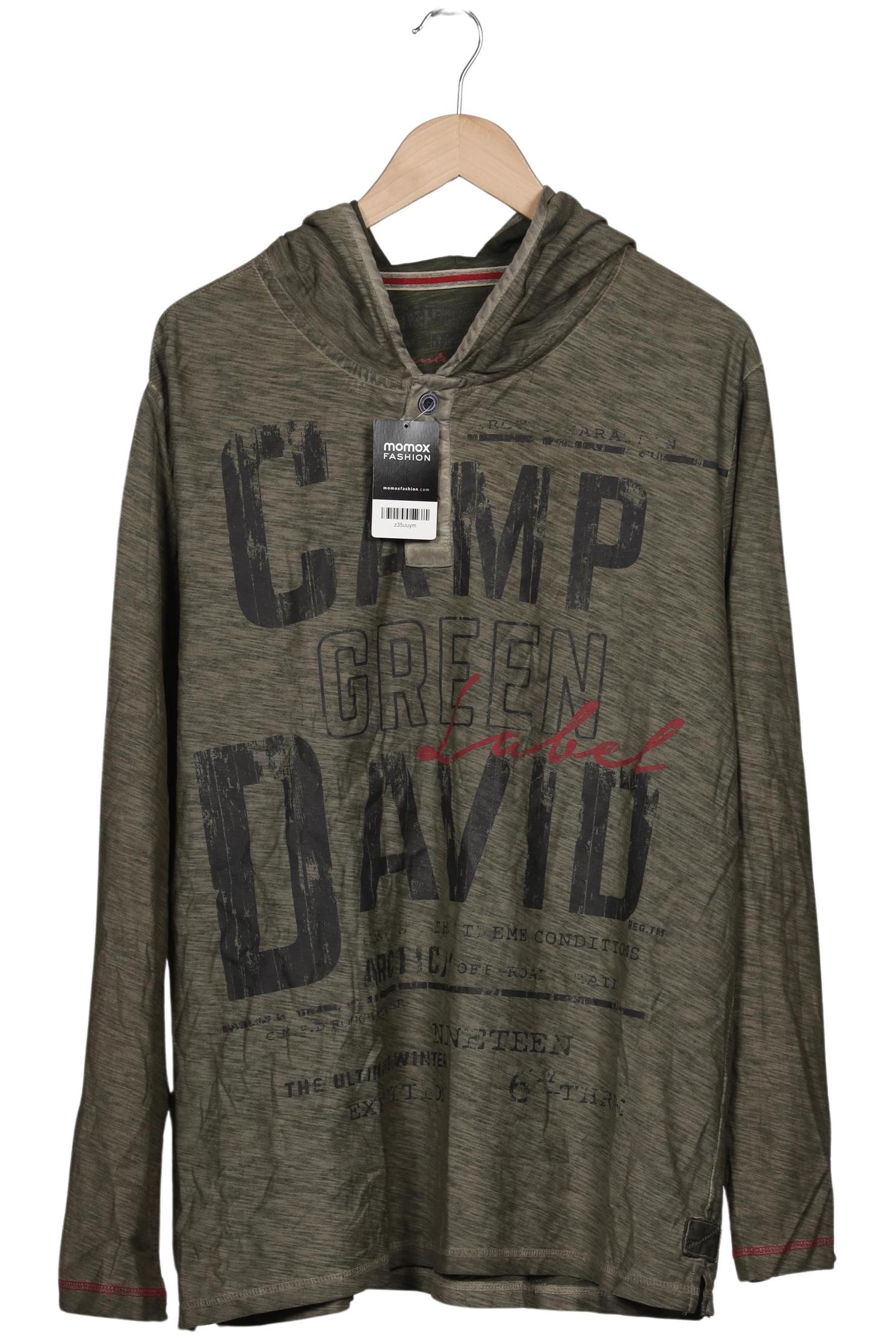 

Camp David Herren Kapuzenpullover, grün, Gr. 56