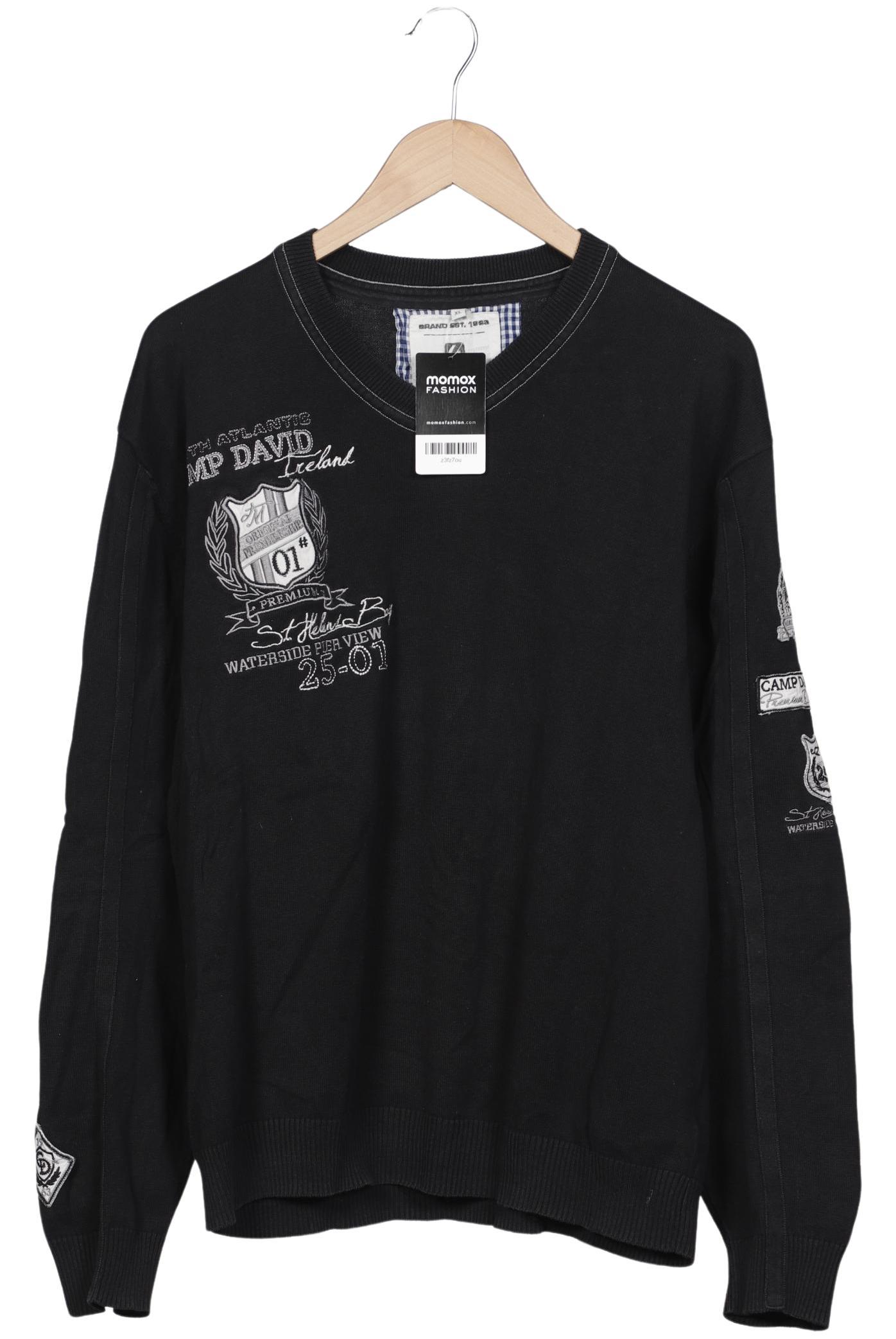 

Camp David Herren Pullover, schwarz, Gr. 54