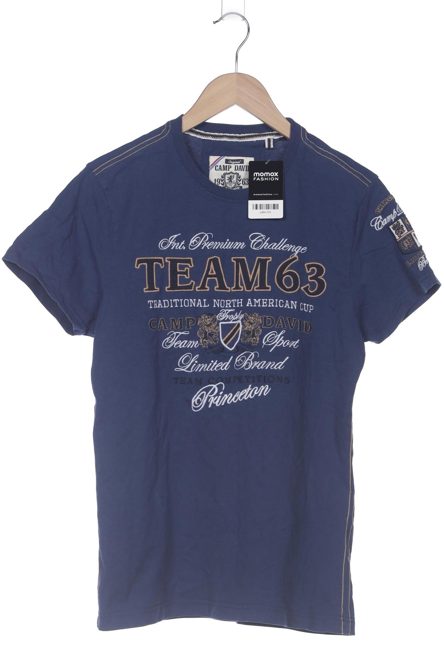 

Camp David Herren T-Shirt, blau, Gr. 48
