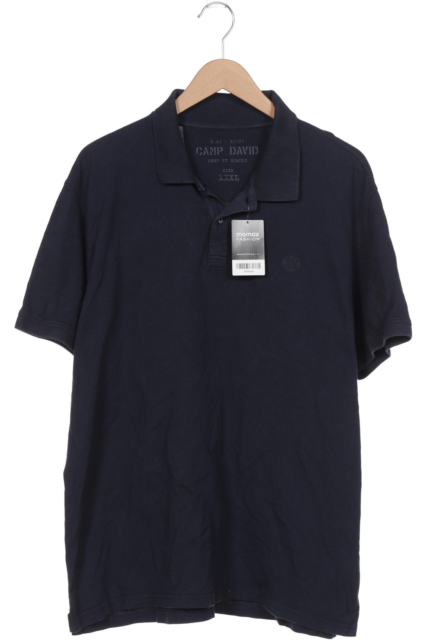 

Camp David Herren Poloshirt, marineblau