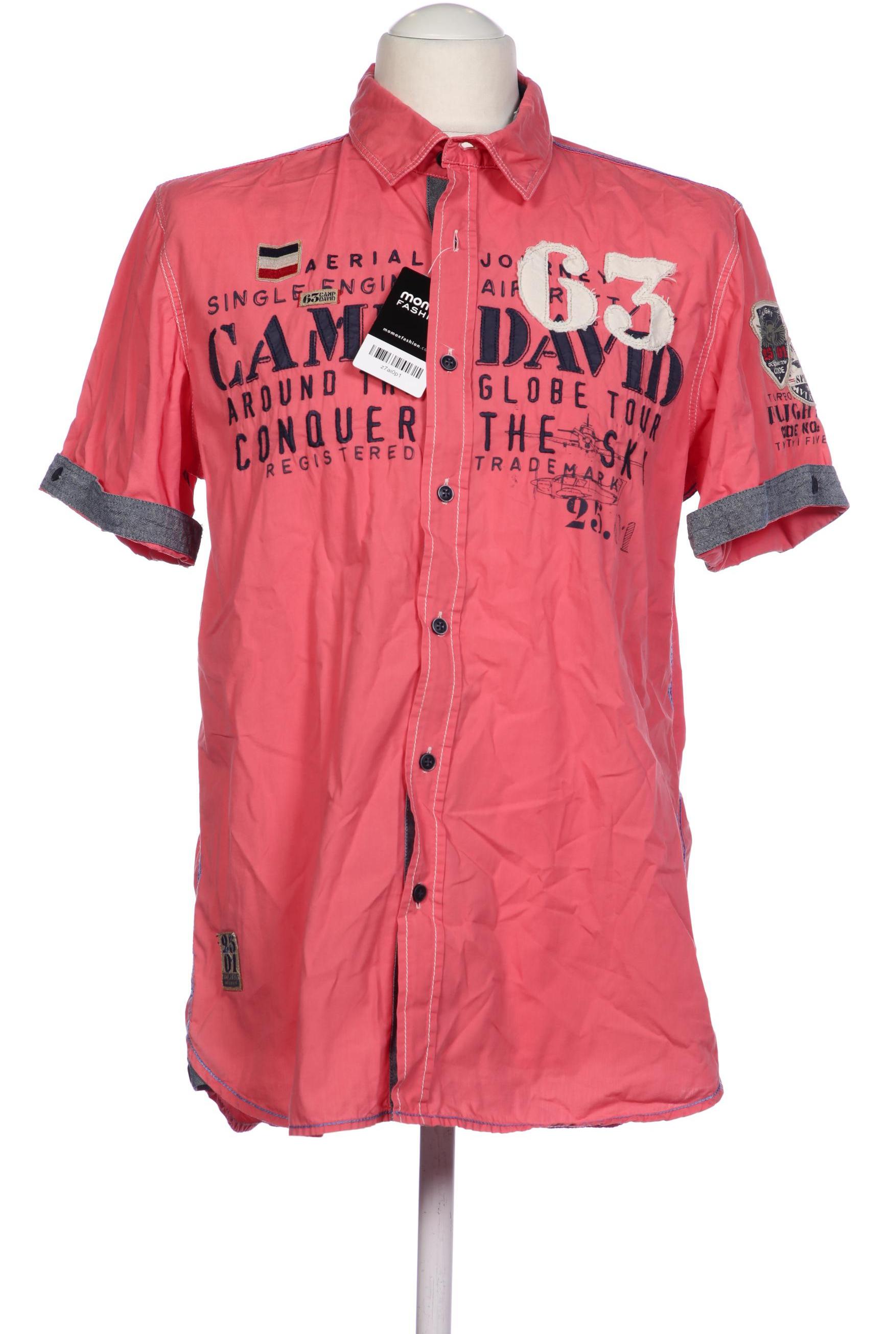 

Camp David Herren Hemd, pink