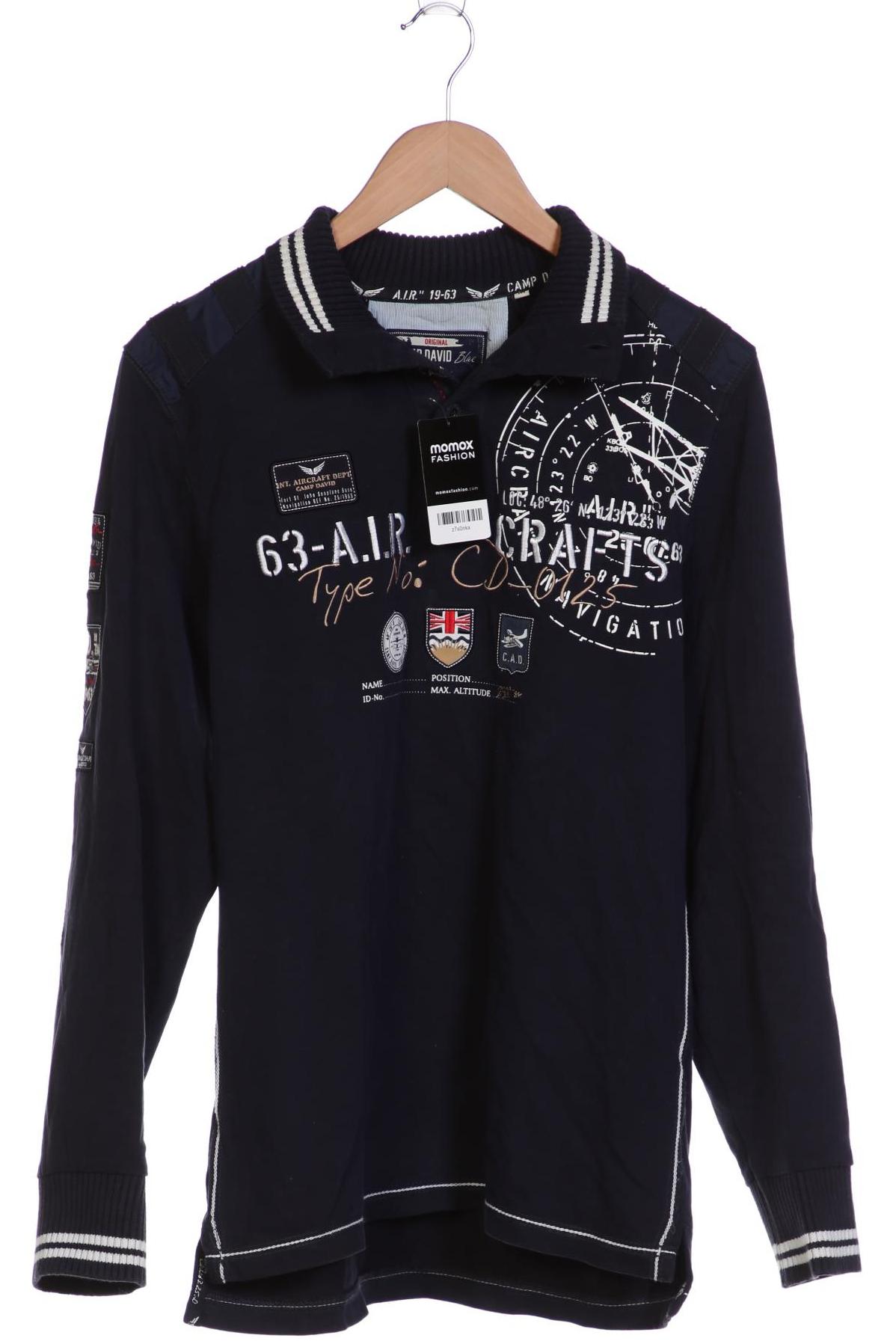 

Camp David Herren Sweatshirt, marineblau