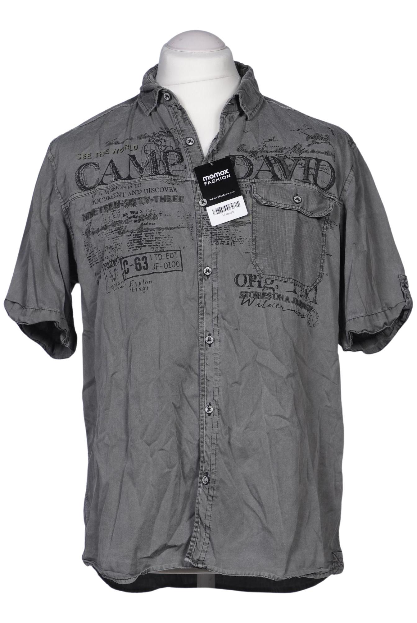 

Camp David Herren Hemd, grau, Gr. 52