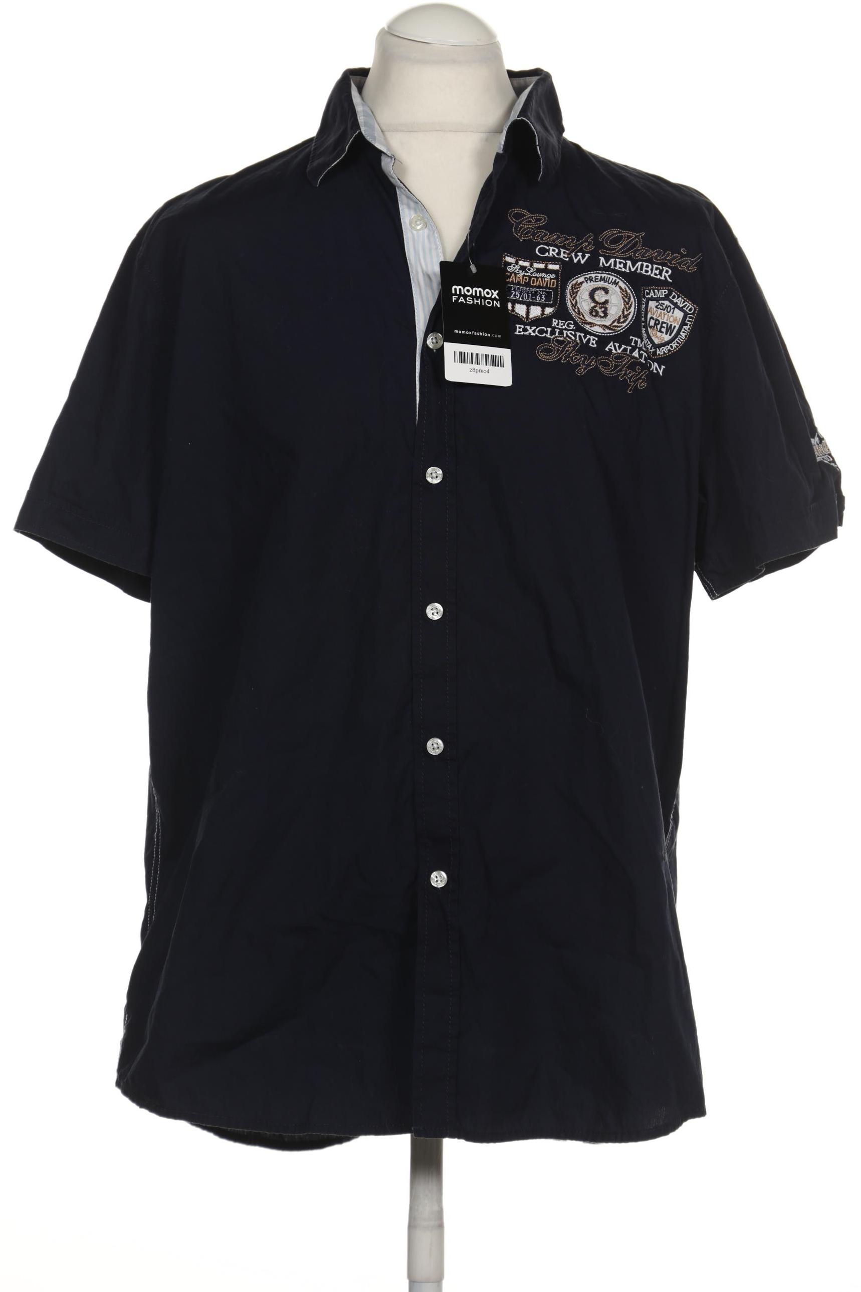 

Camp David Herren Hemd, marineblau
