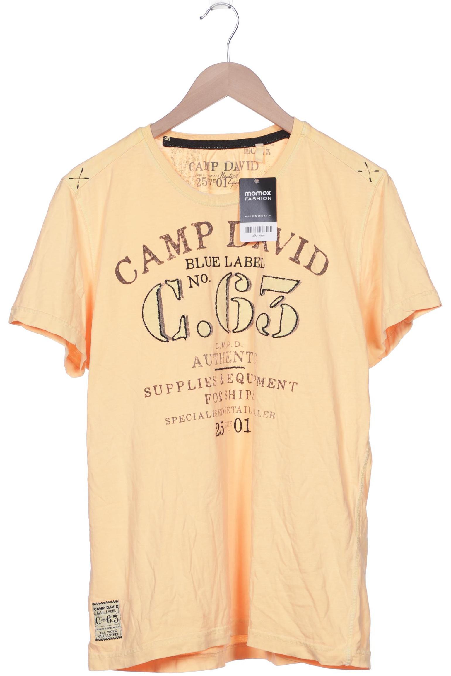 

Camp David Herren T-Shirt, gelb