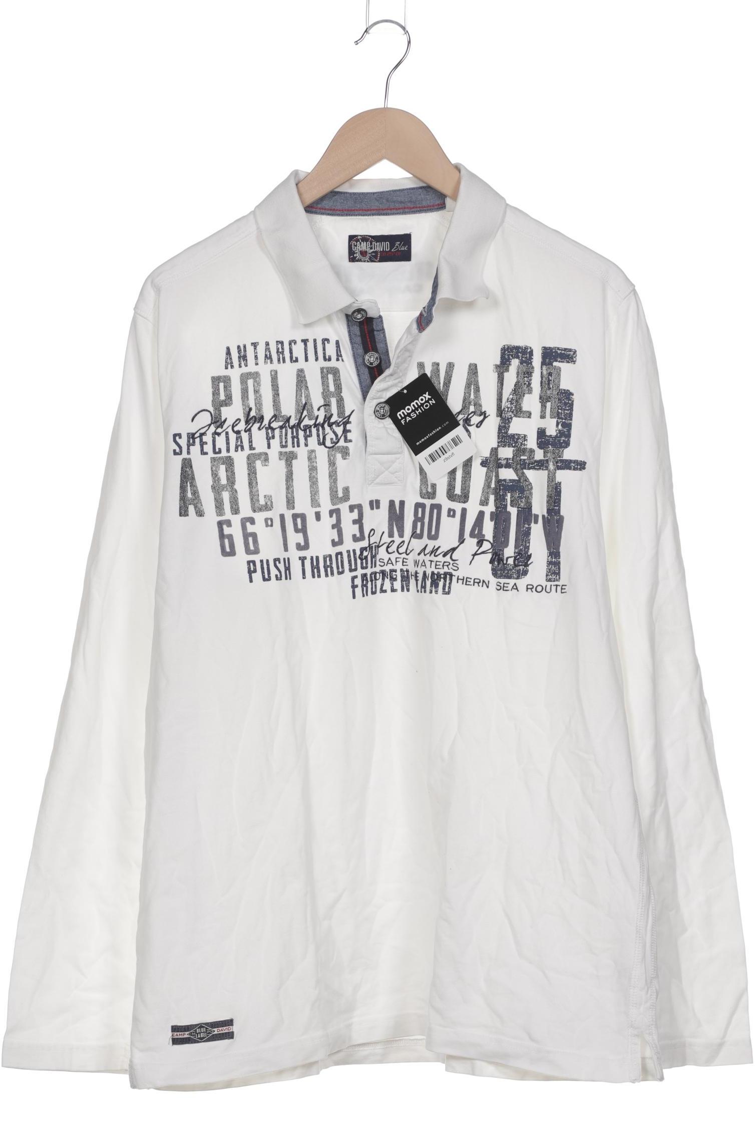 

Camp David Herren Poloshirt, weiß, Gr. 56