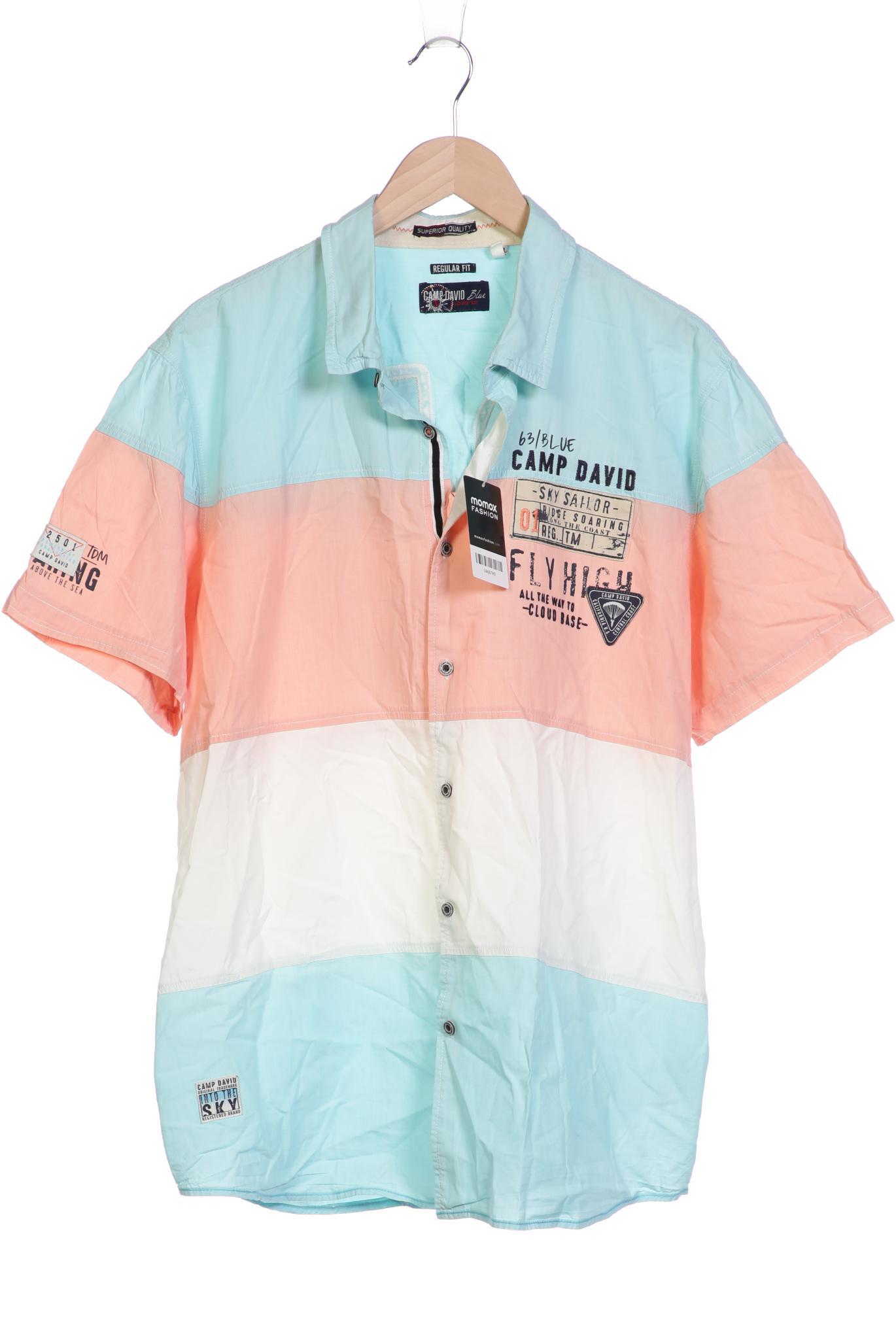 

Camp David Herren Hemd, hellblau, Gr. 56