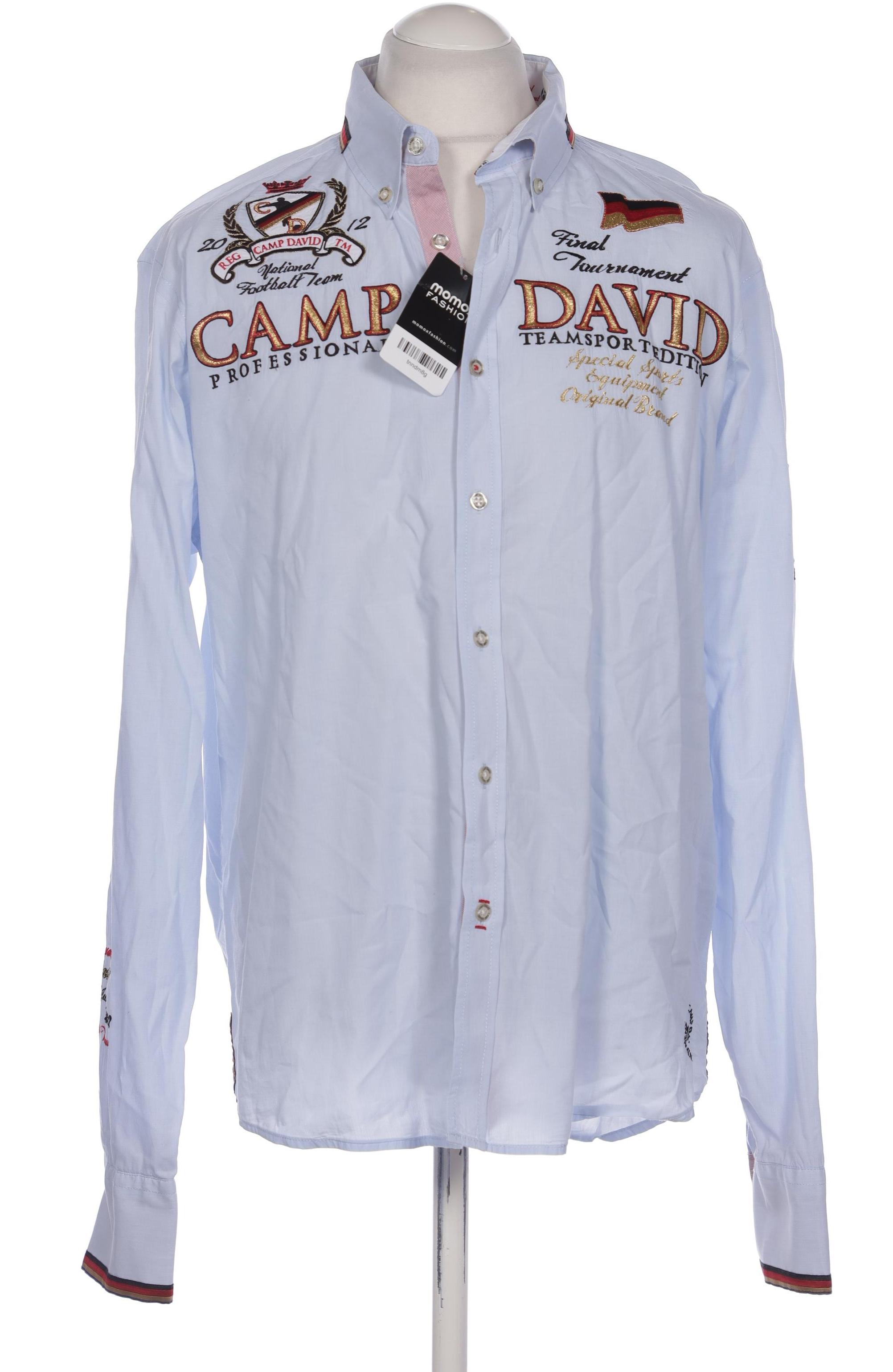 

Camp David Herren Hemd, hellblau, Gr. 54