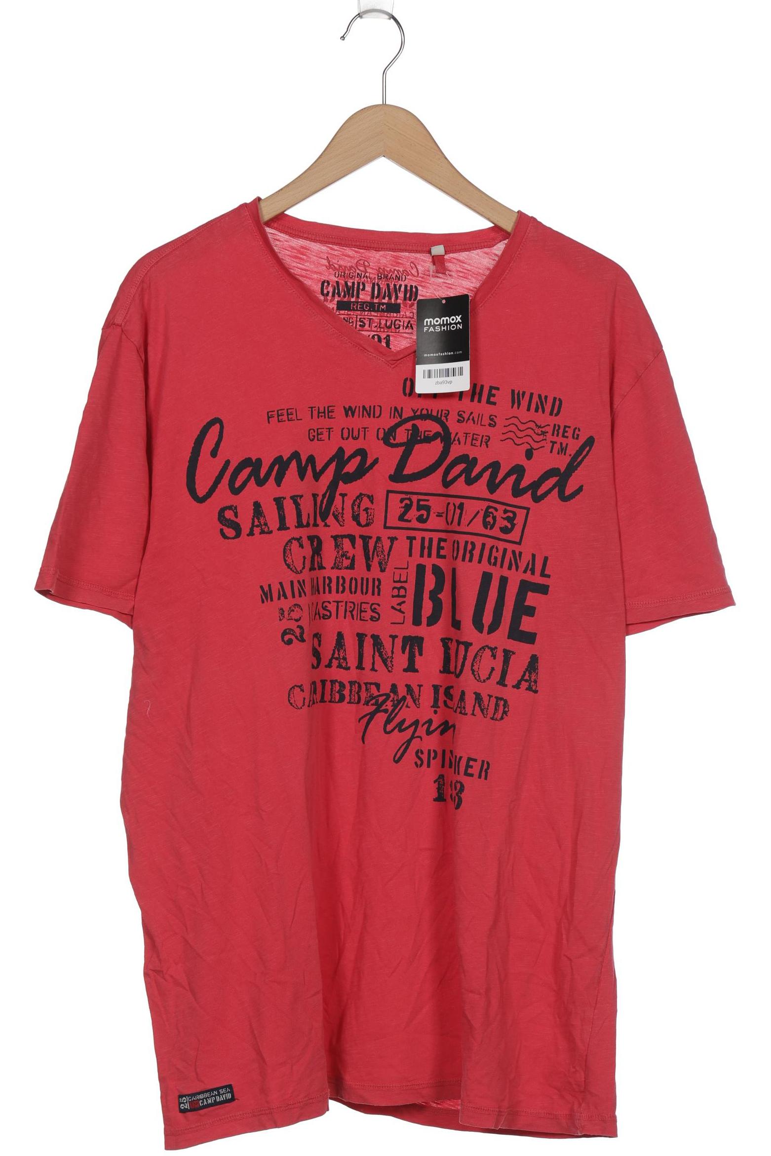 

Camp David Herren T-Shirt, rot