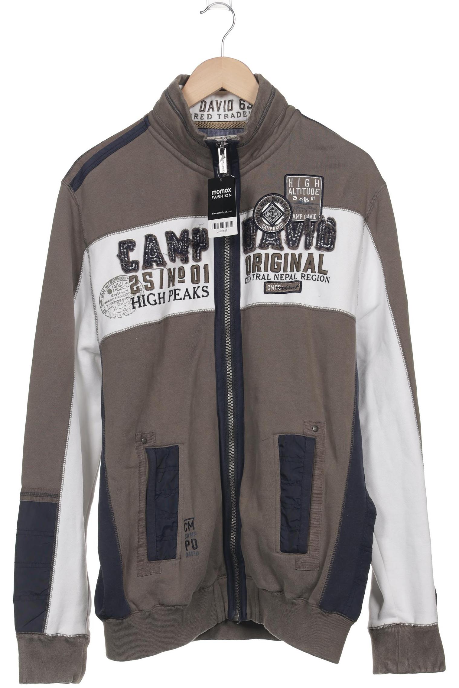

Camp David Herren Sweatshirt, braun, Gr. 54