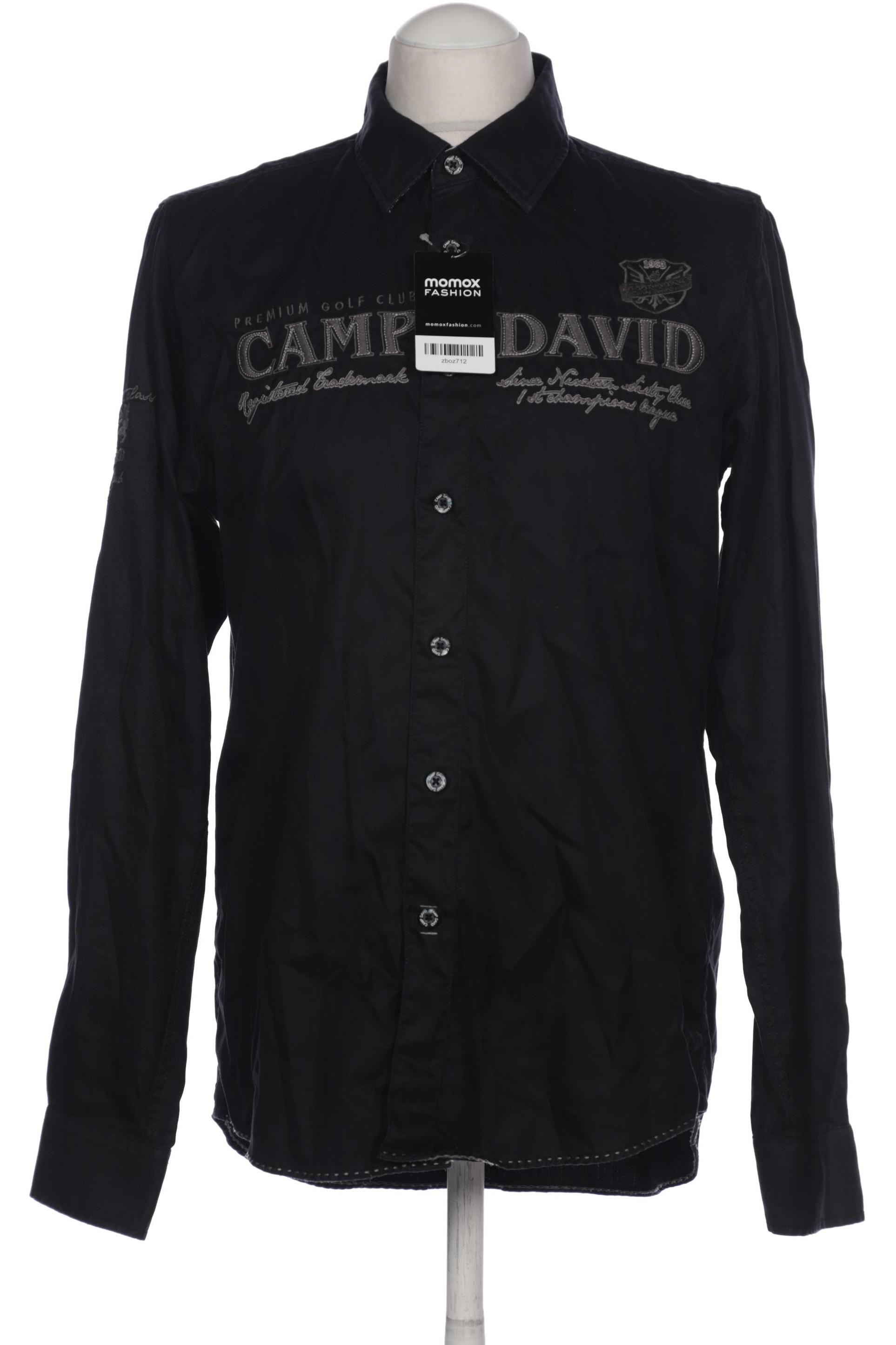 

Camp David Herren Hemd, schwarz, Gr. 46
