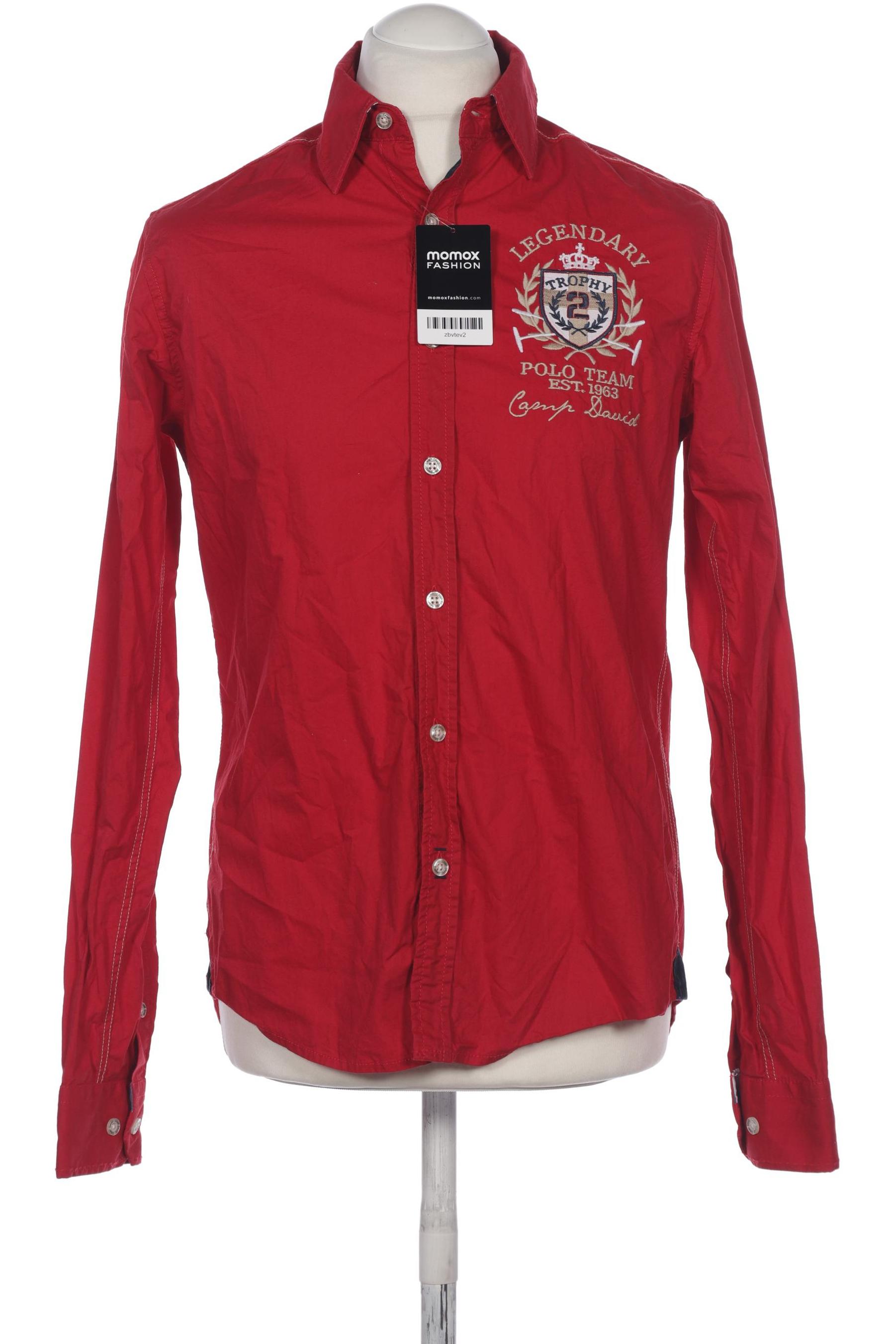 

Camp David Herren Hemd, rot