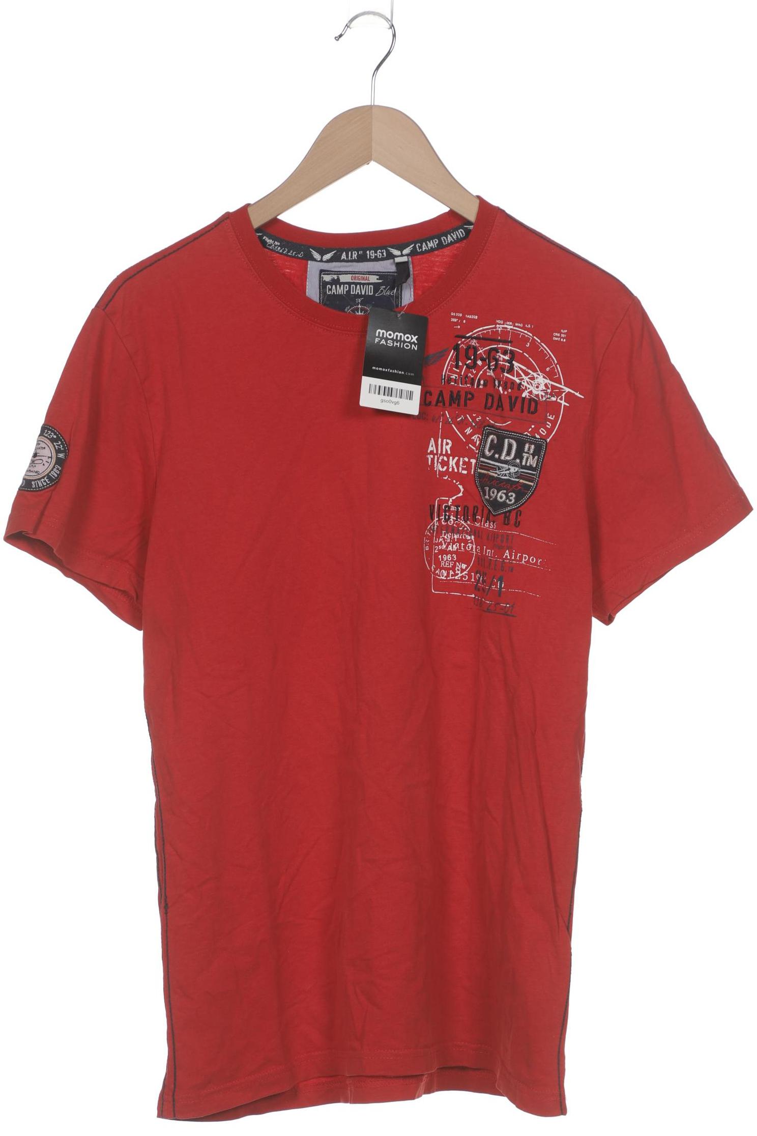 

Camp David Herren T-Shirt, rot, Gr. 52