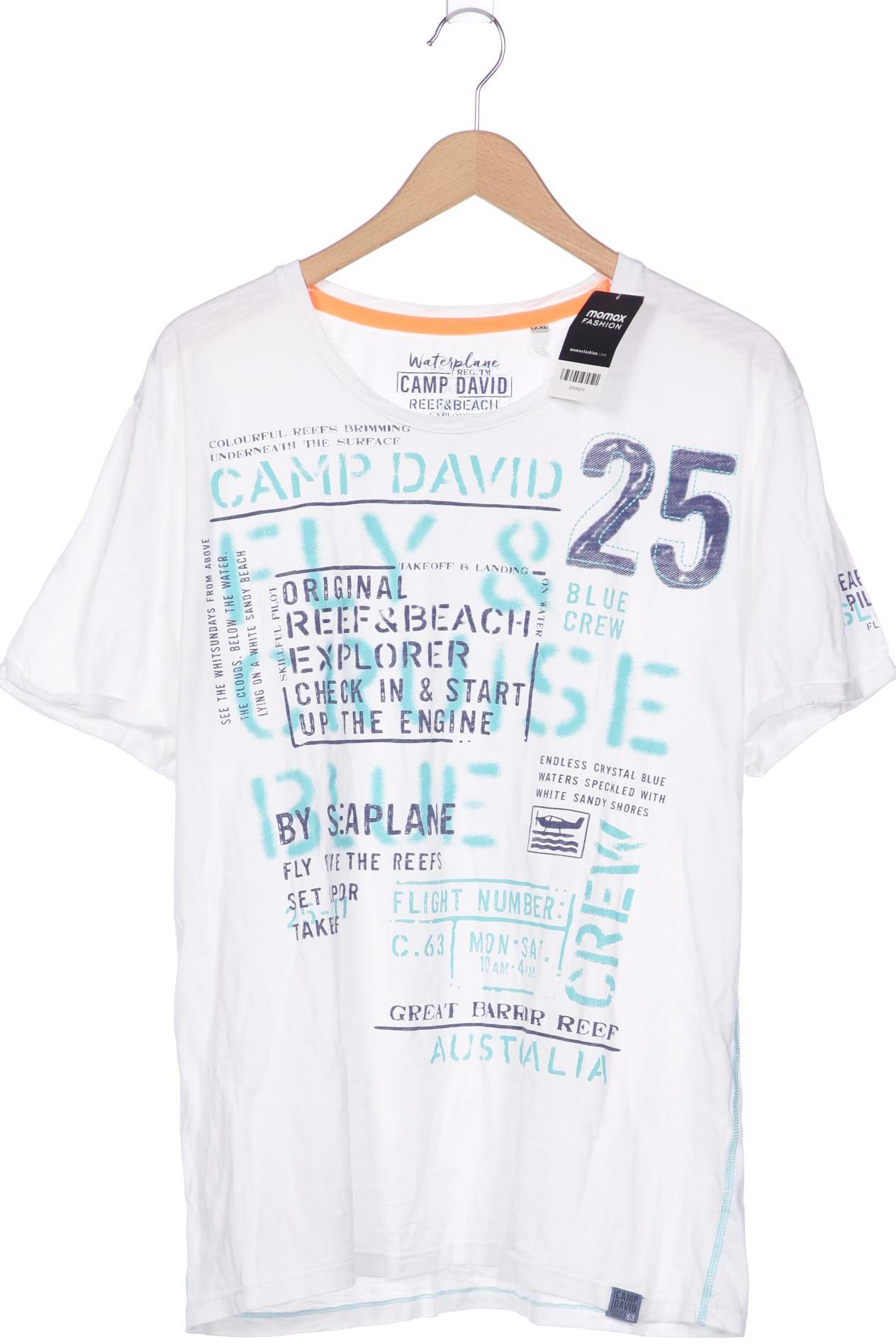 

Camp David Herren T-Shirt, weiß, Gr. 56