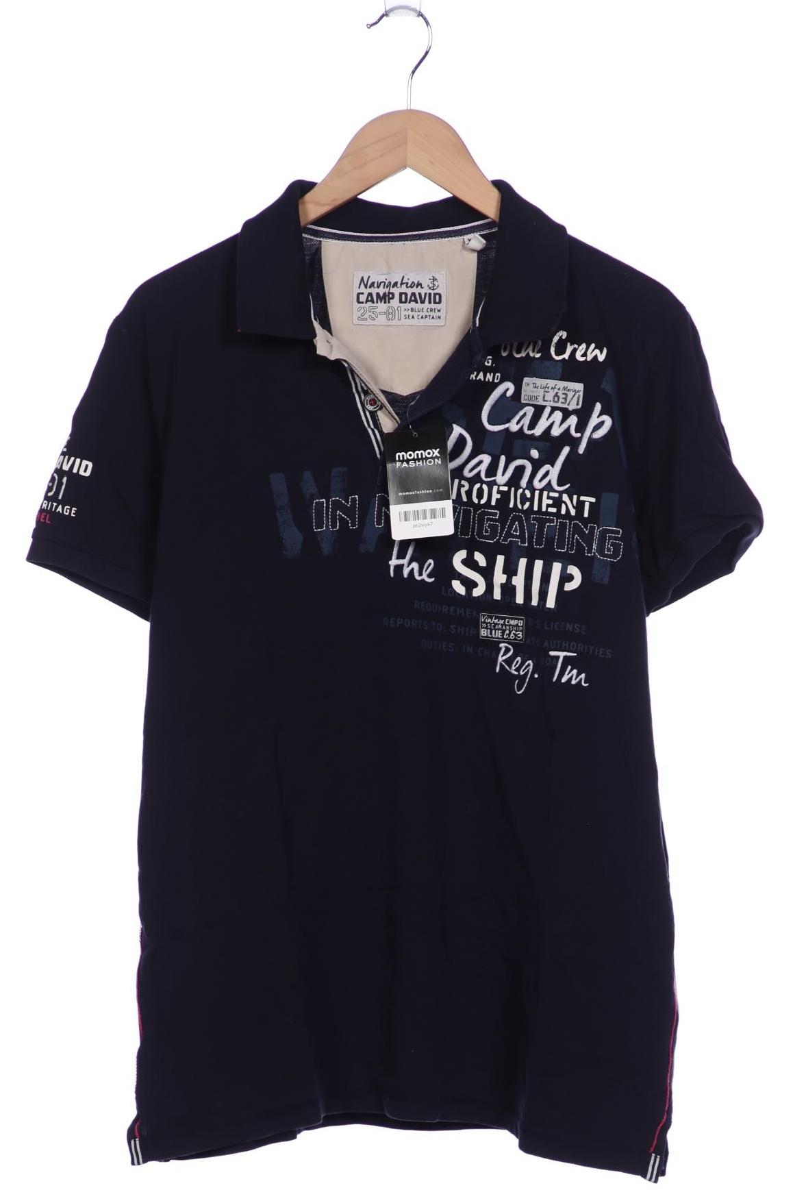 

Camp David Herren Poloshirt, marineblau, Gr. 54