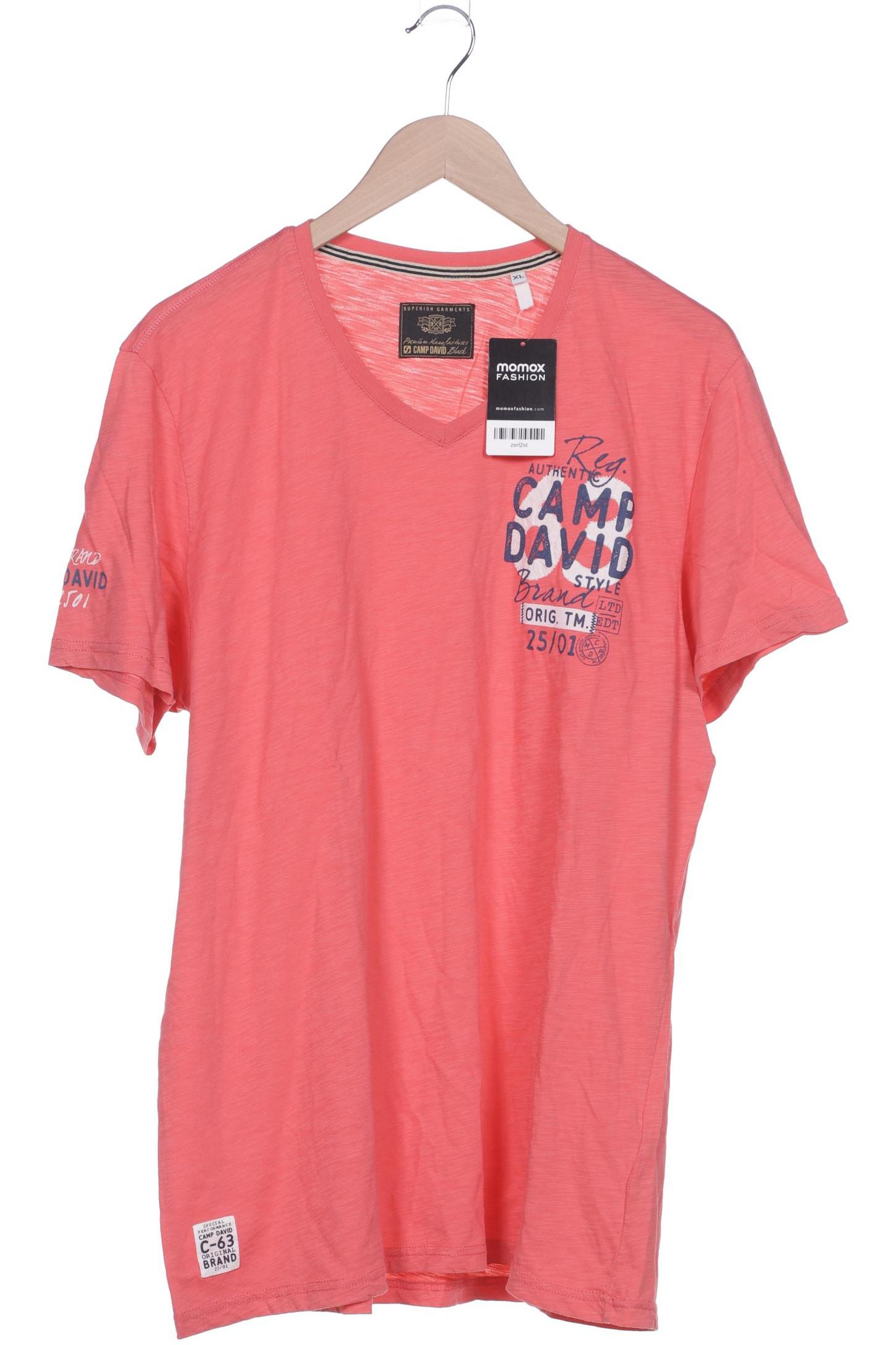 

Camp David Herren T-Shirt, orange, Gr. 54