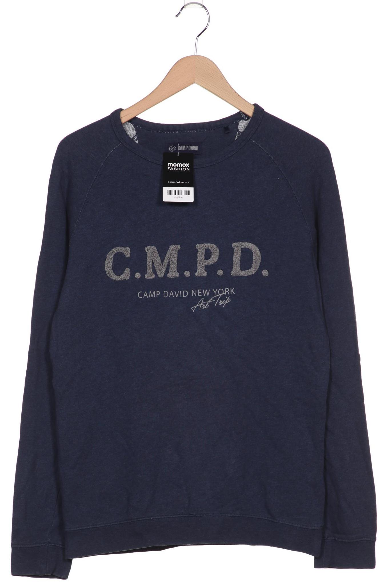 

Camp David Herren Sweatshirt, marineblau