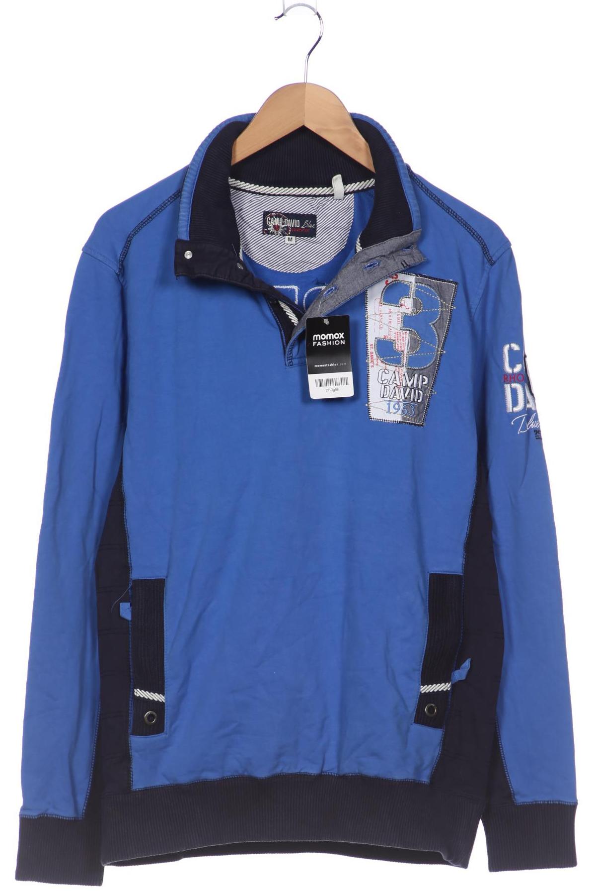 

Camp David Herren Sweatshirt, blau