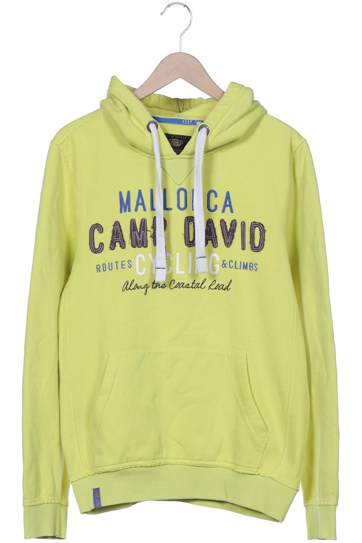 

Camp David Herren Kapuzenpullover, gelb, Gr. 48