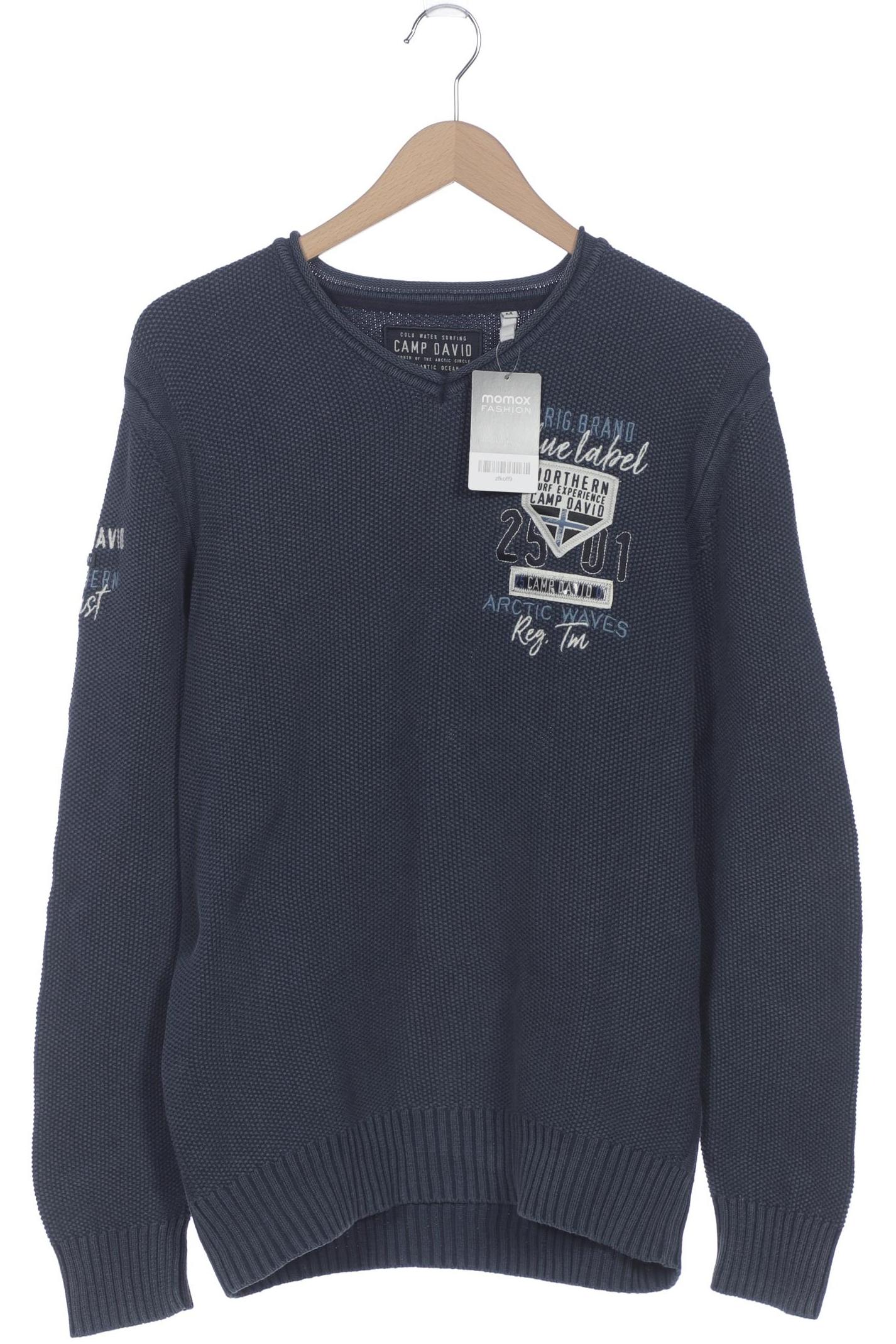 

Camp David Herren Pullover, marineblau, Gr. 48