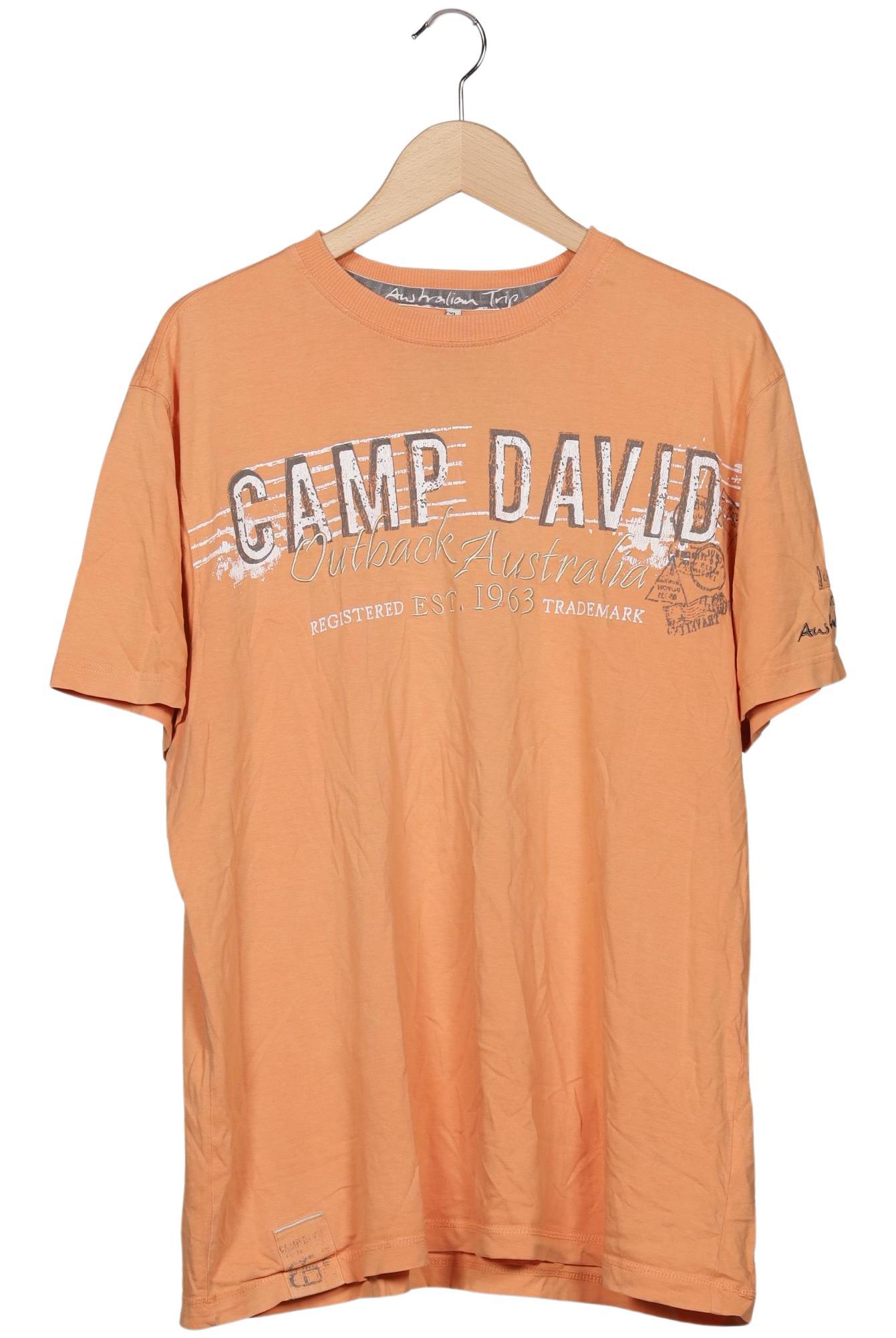 

Camp David Herren T-Shirt, orange, Gr. 54